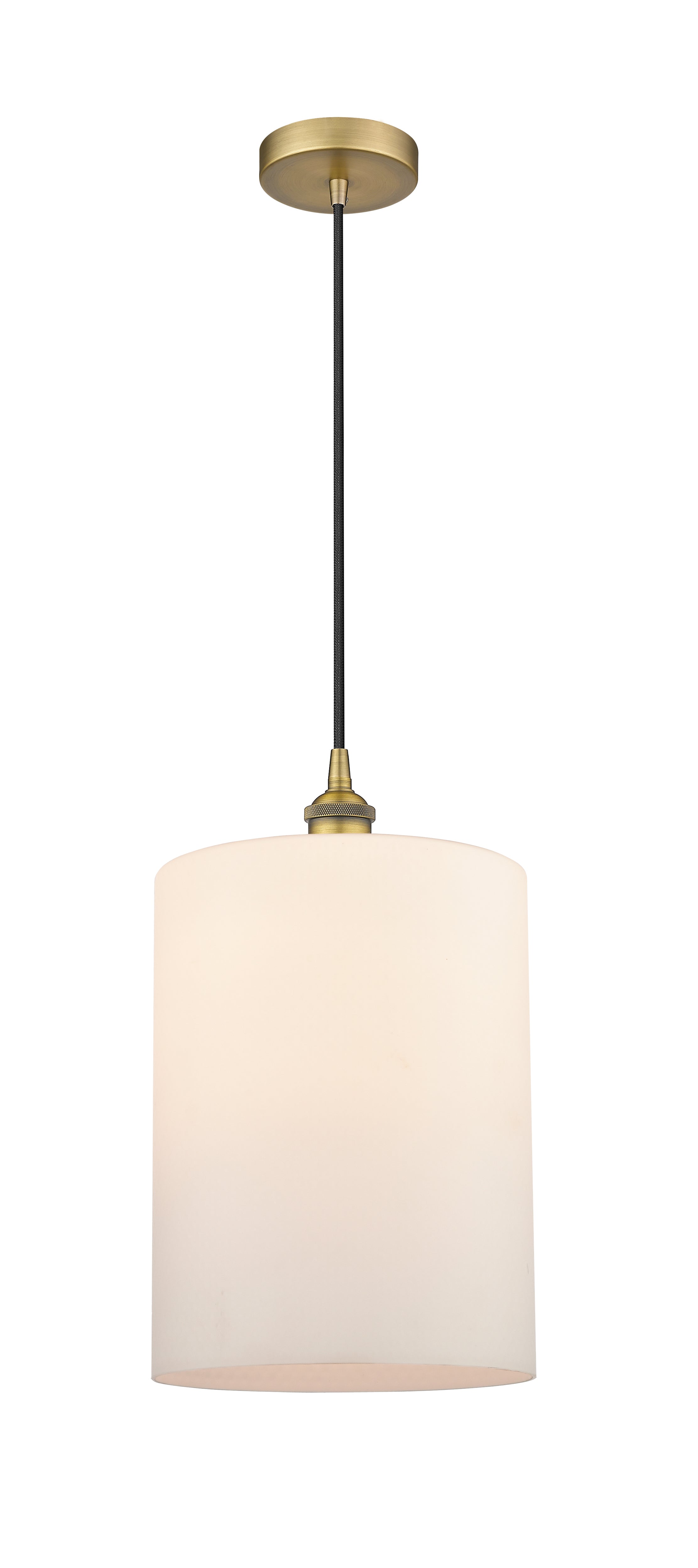 Edison Mini Pendant Cast Brass Antique