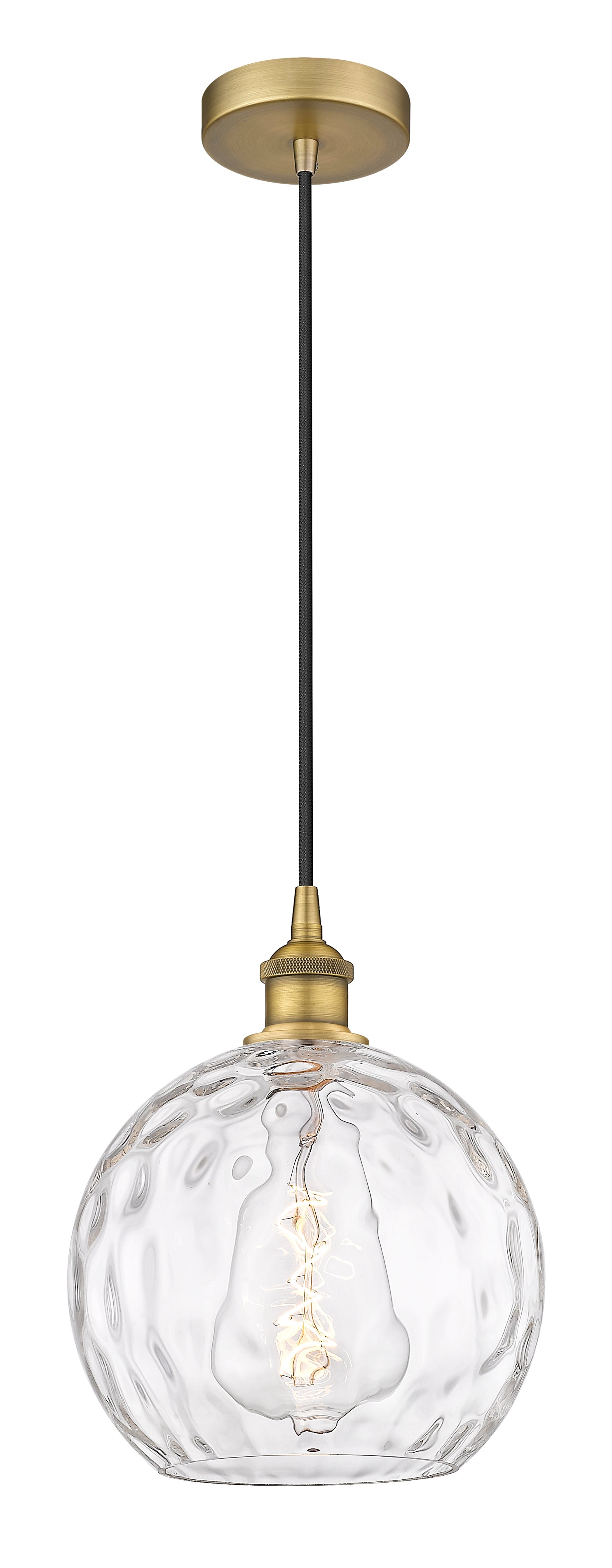 Edison Mini Pendant Antique Brass Finish