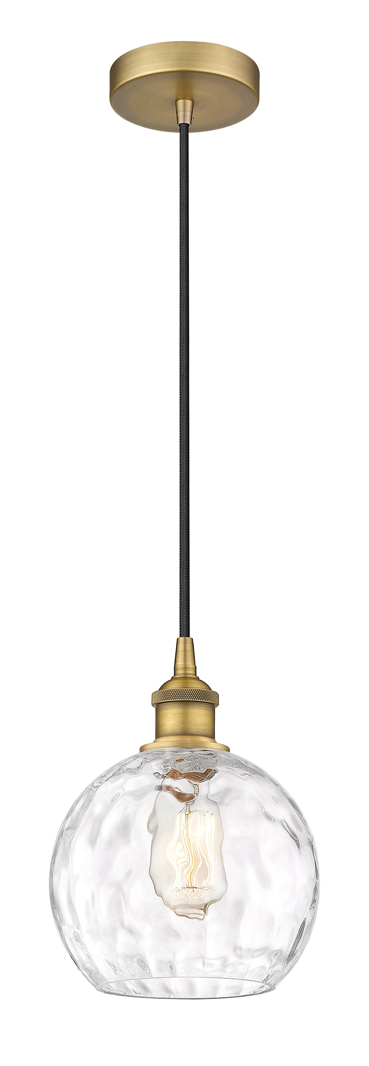 Edison Mini Pendant Antique Brass Finish