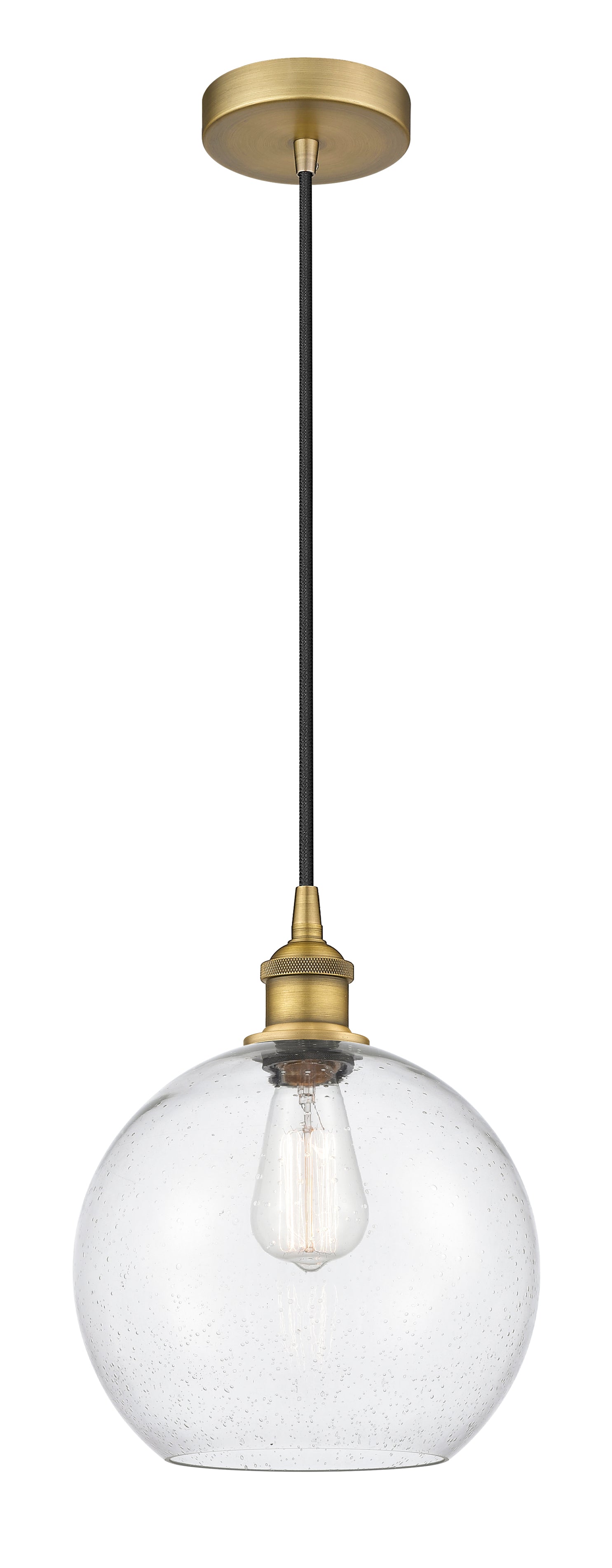 Edison Mini Pendant Antique Brass Finish