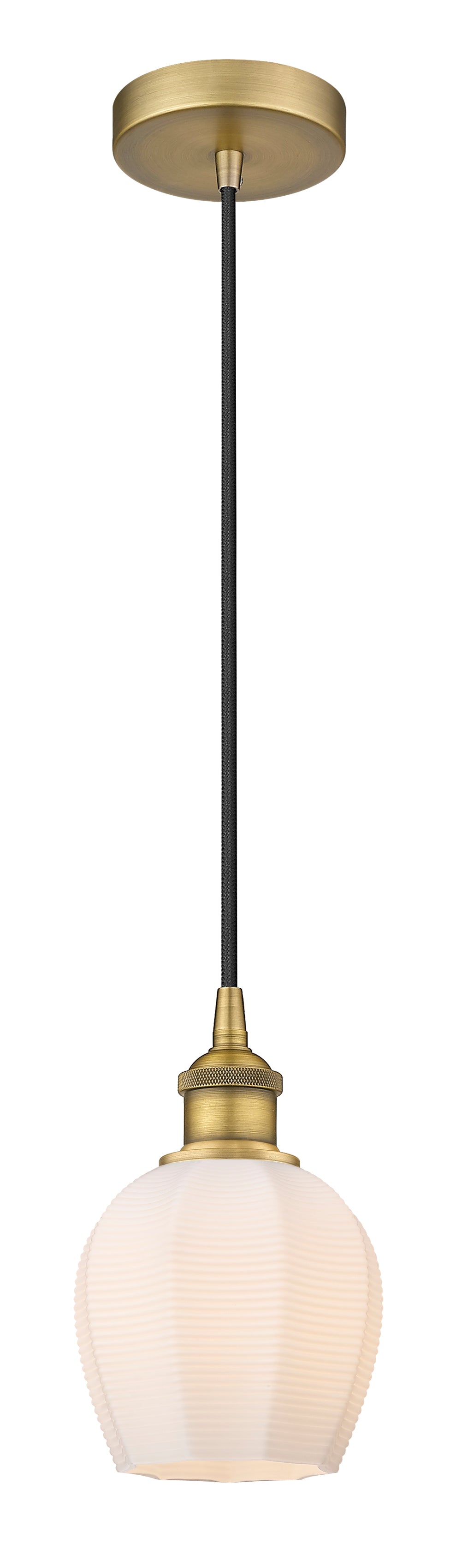 Edison Mini Pendant Antique Brass