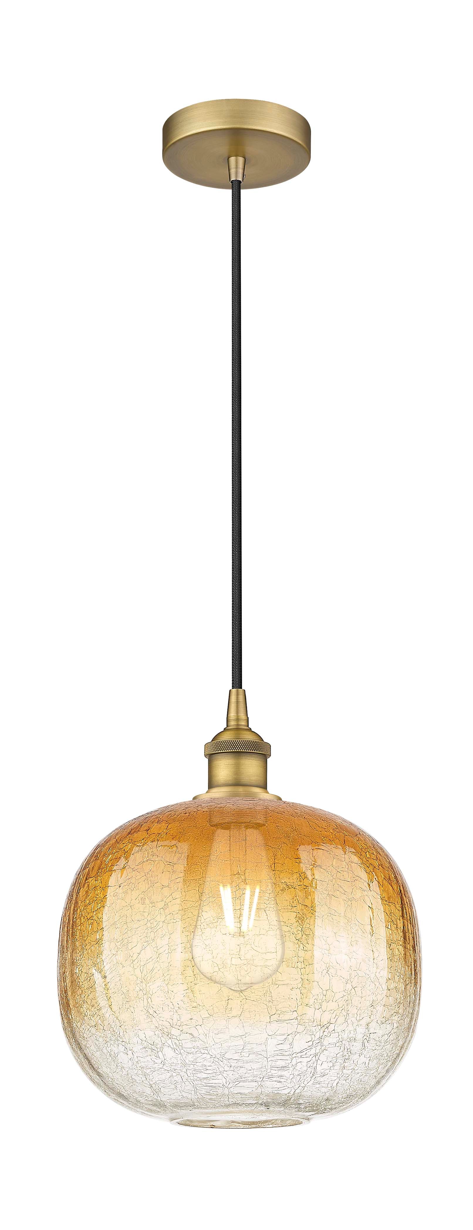 Edison Mini Pendant Antique Brass Finish