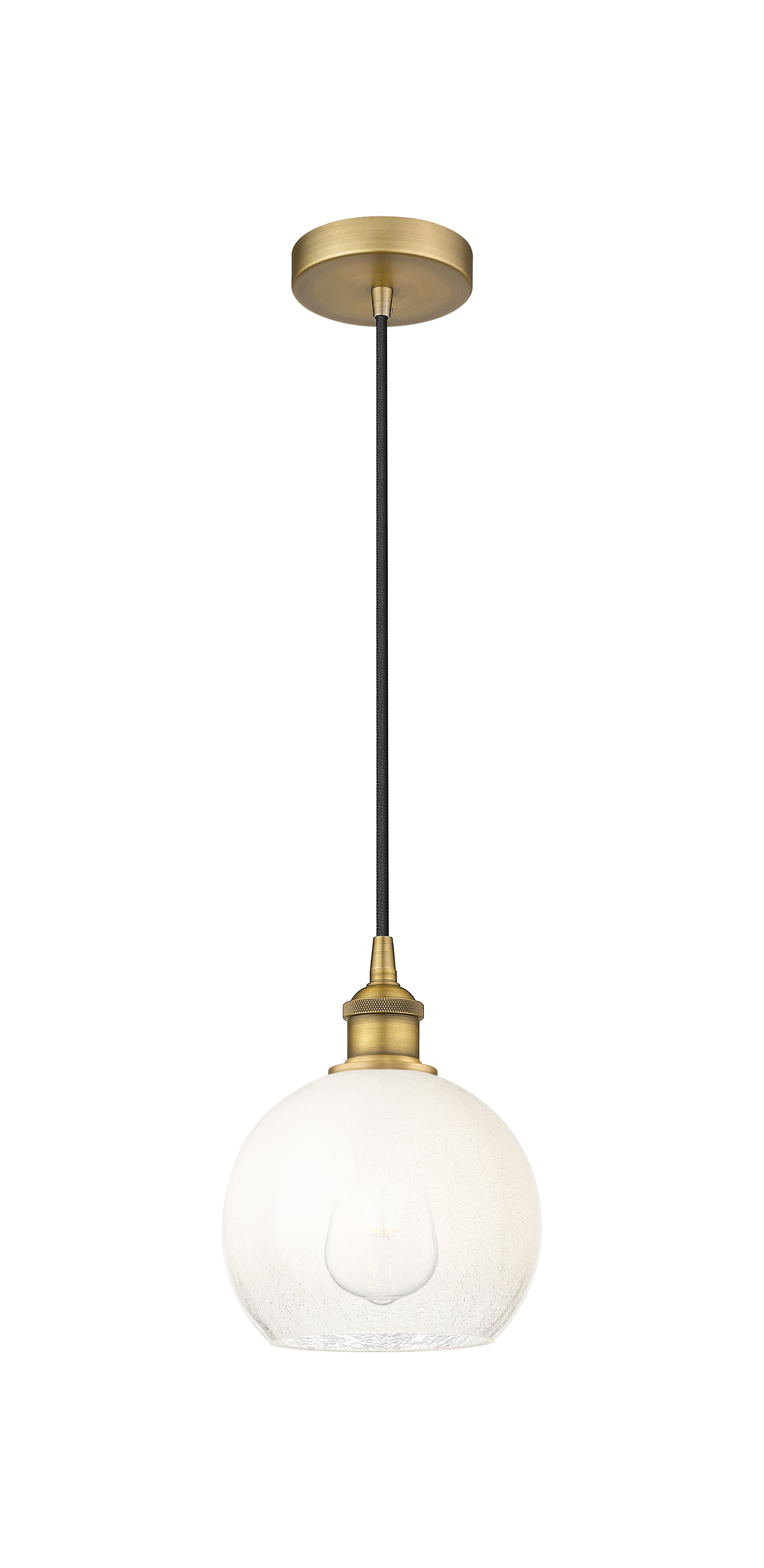 Edison Mini Pendant Antique Brass Finish