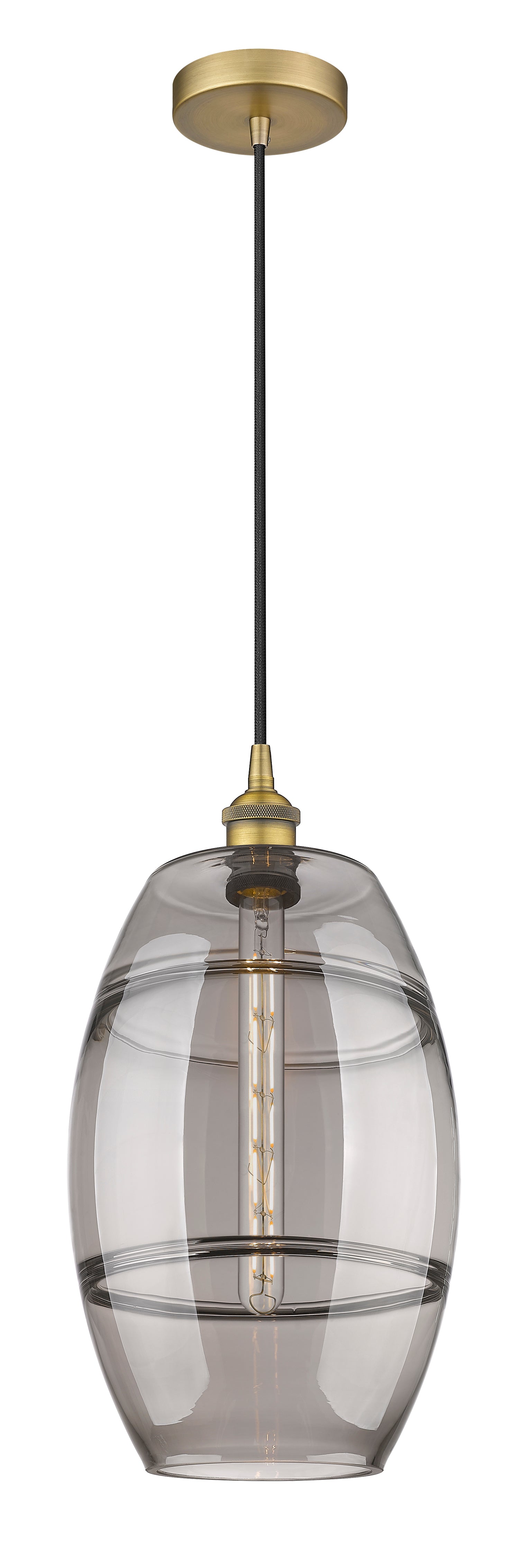 Edison Mini Pendant Antique Brass Finish