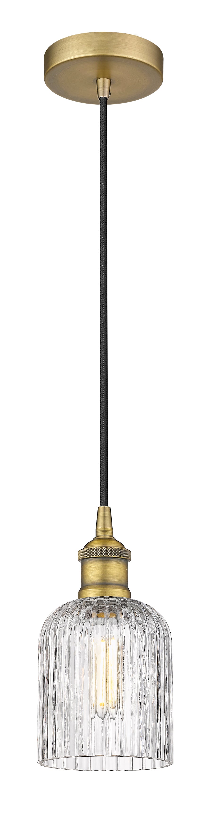 Edison Mini Pendant Antique Brass Dimmable