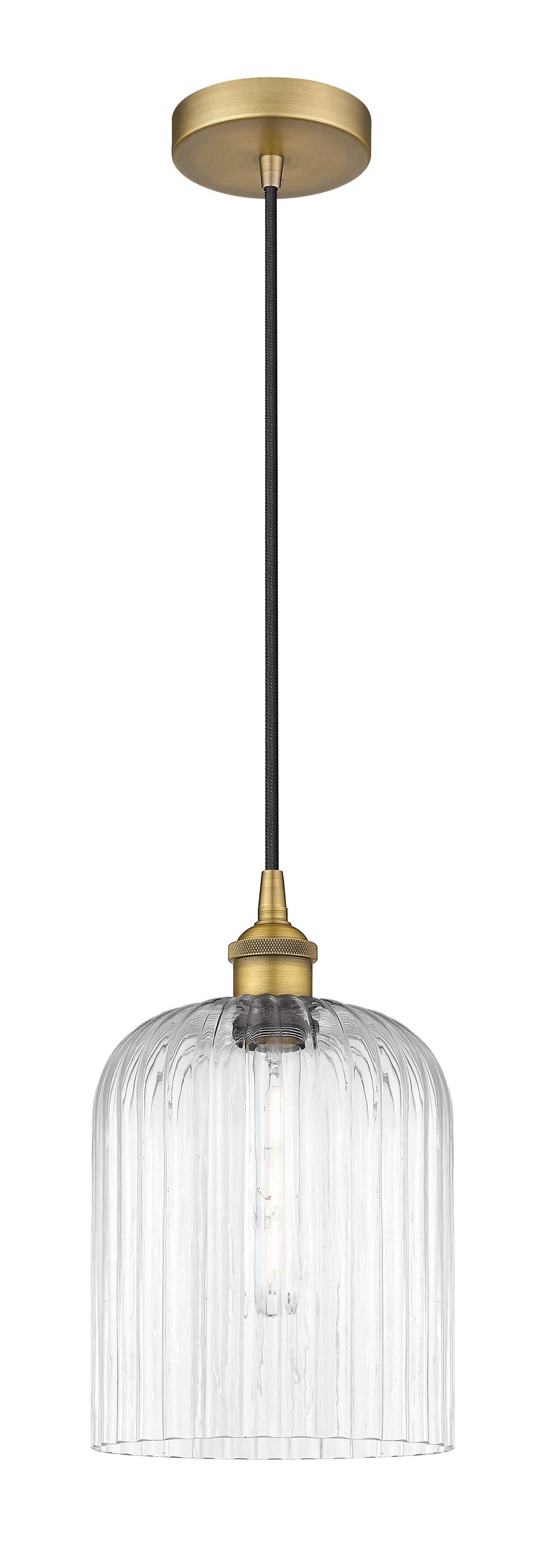 Edison Mini Pendant Antique Brass Finish