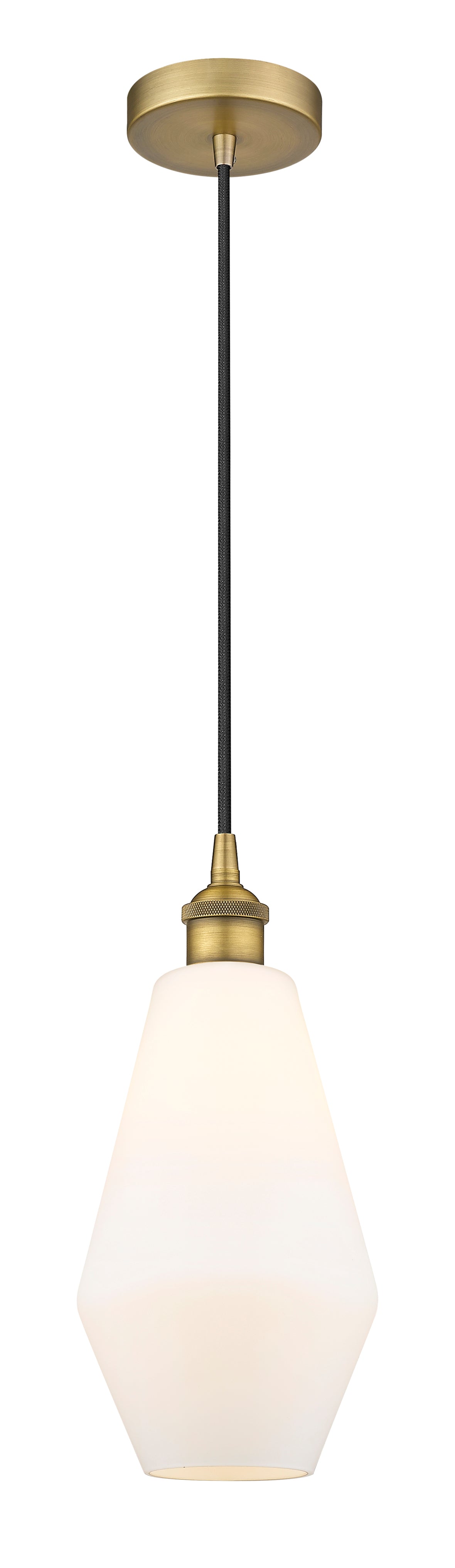 Edison Mini Pendant Antique Brass Finish