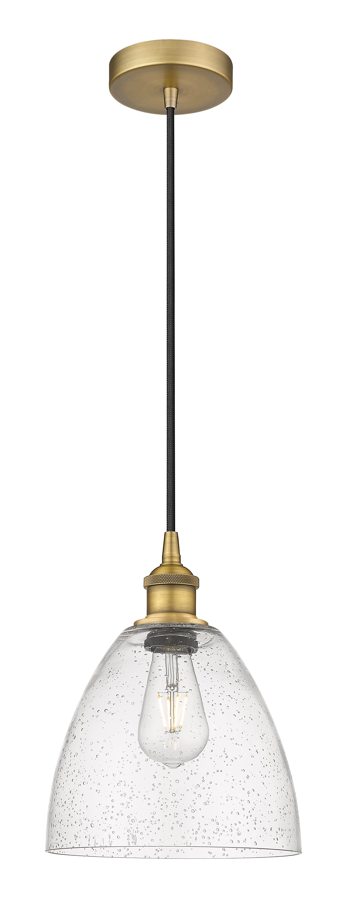 Edison Mini Pendant Antique Brass Finish