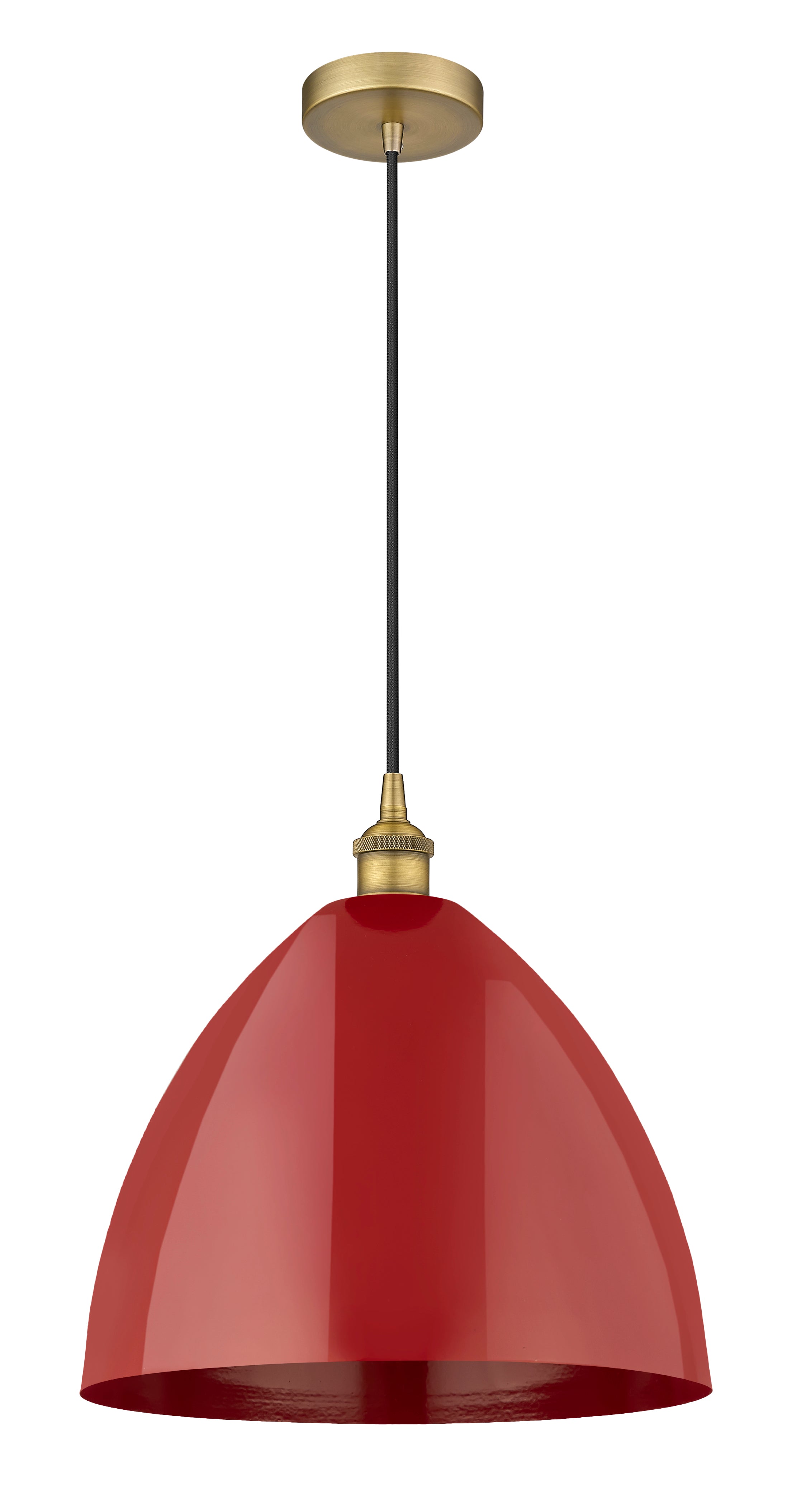 Edison Mini Pendant Antique Brass Finish