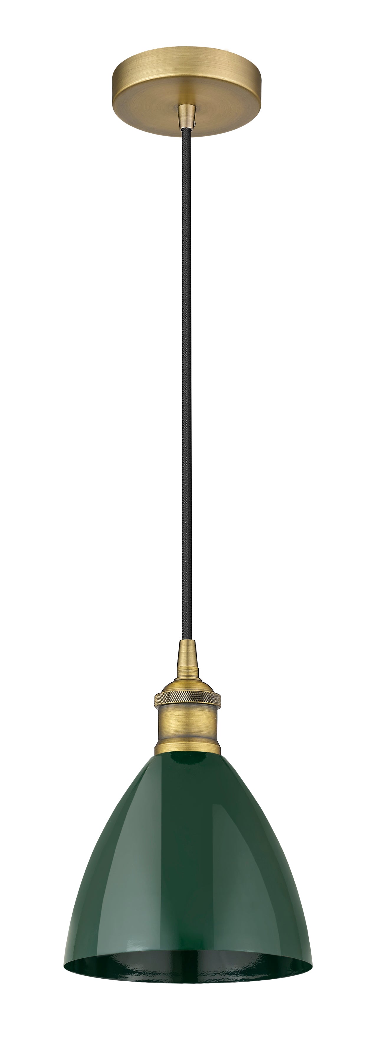 Edison Mini Pendant Antique Brass Finish