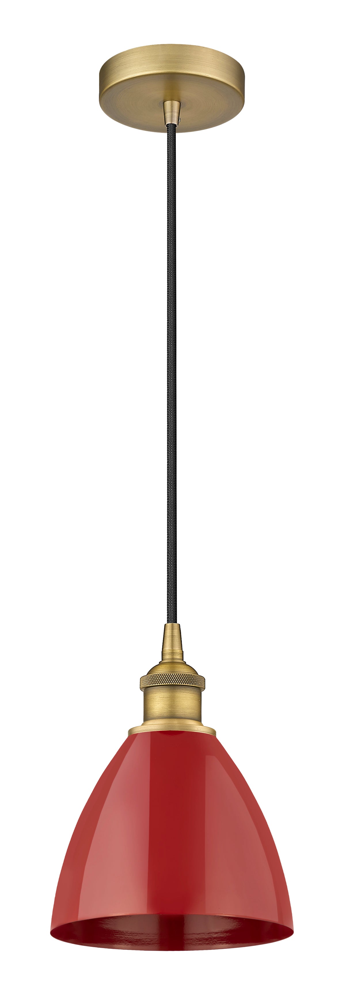 Edison Mini Pendant Antique Brass Finish
