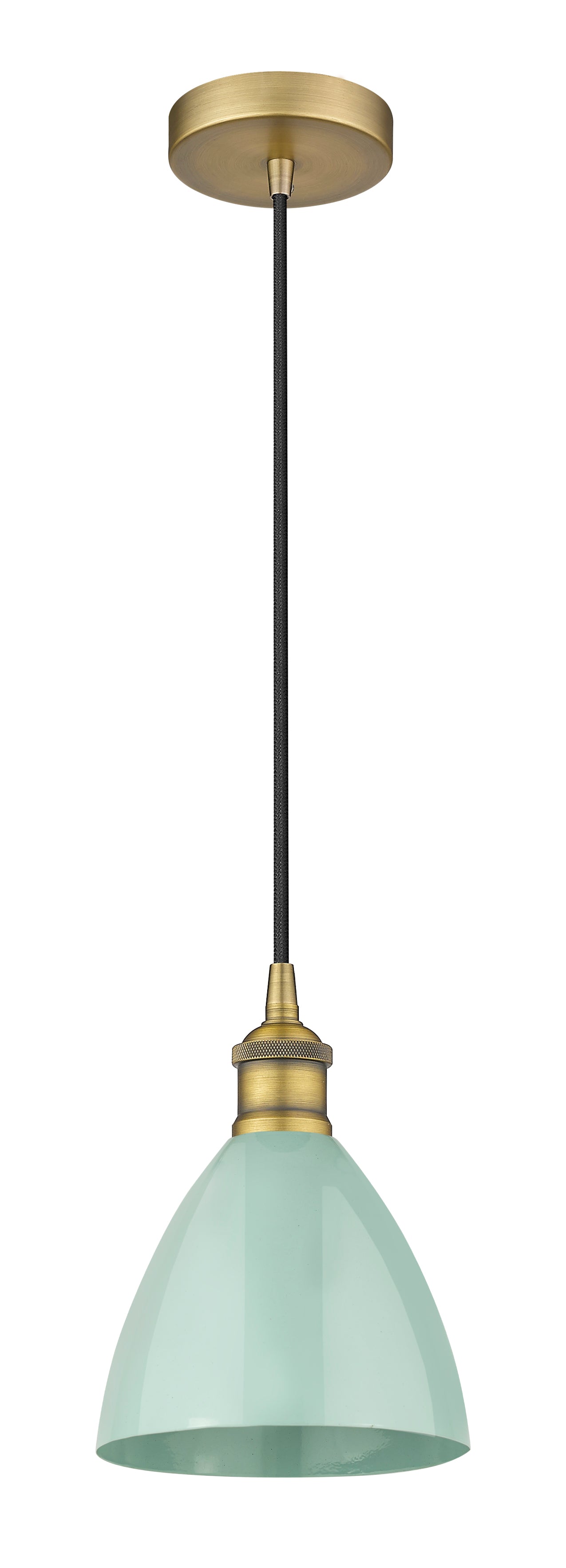 Edison Mini Pendant Antique Brass Finish