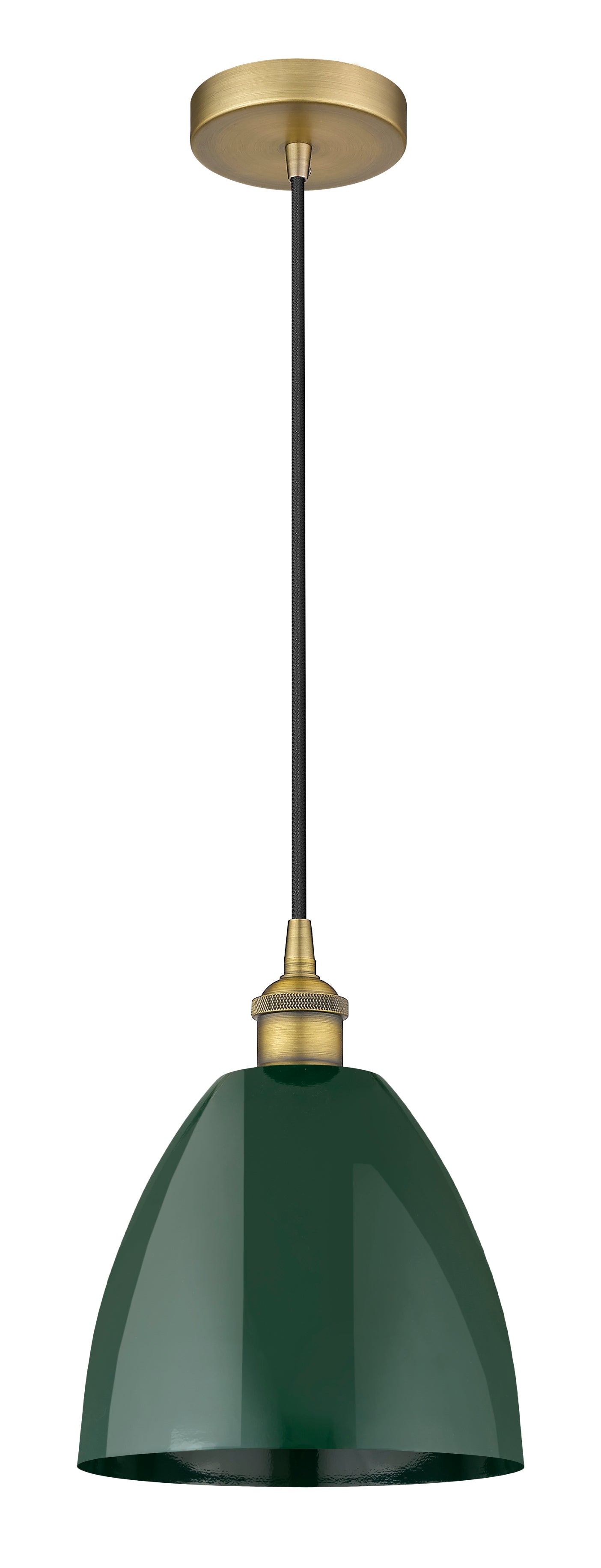 Edison Mini Pendant Antique Brass Finish