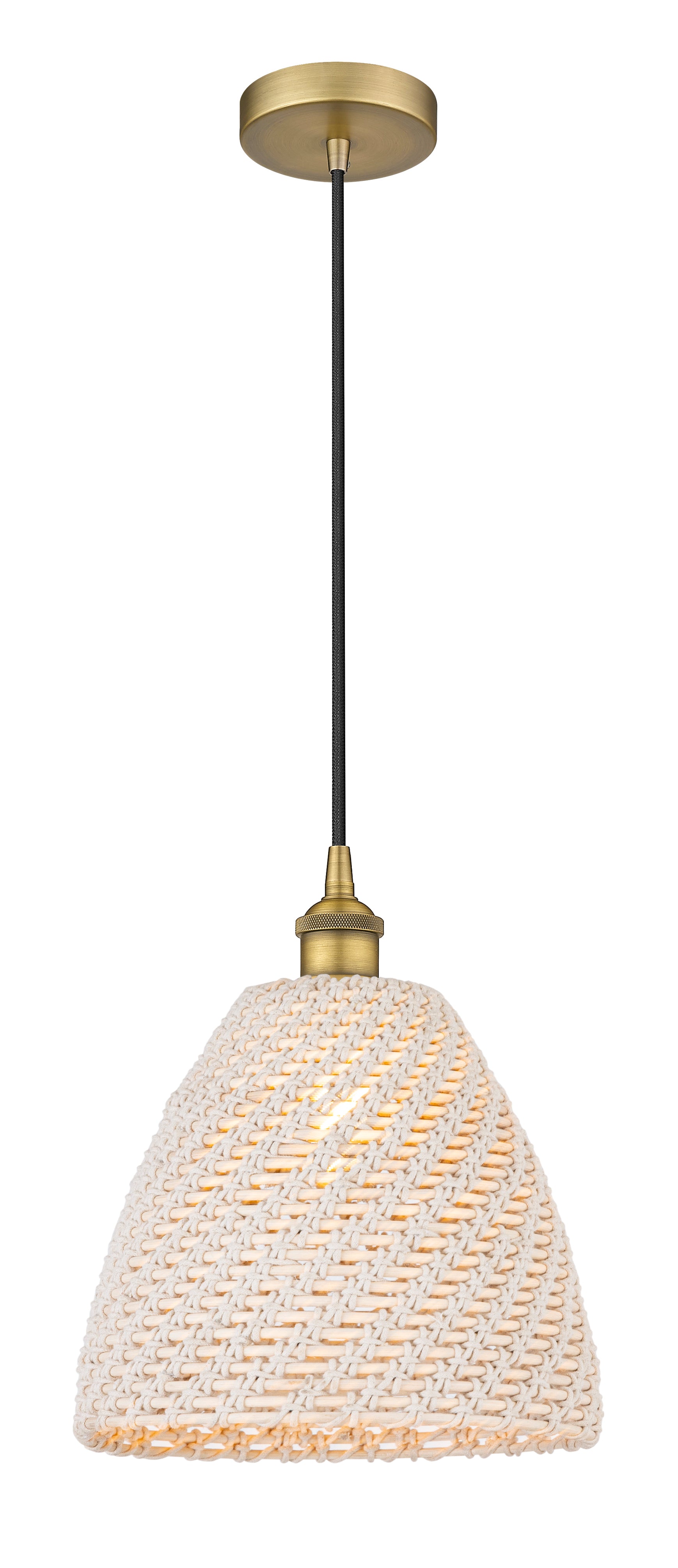 Edison Mini Pendant Antique Brass Dimmable