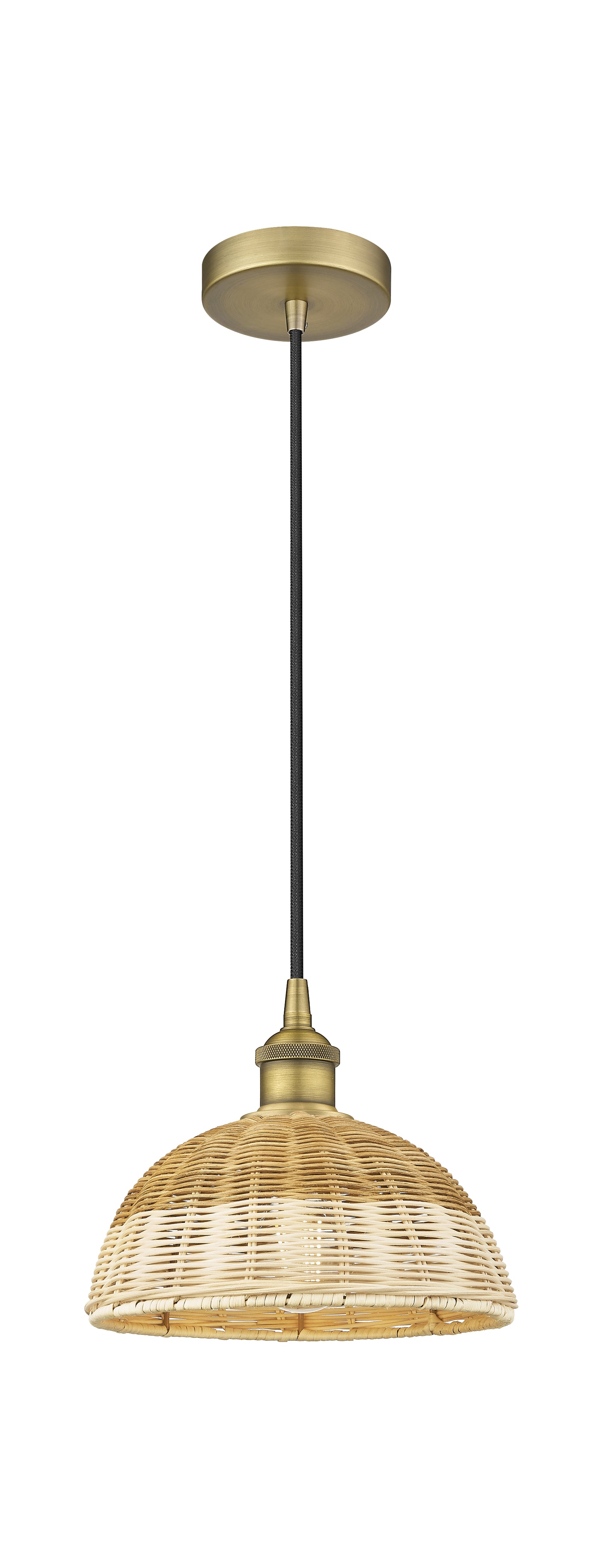 Edison Mini Pendant Antique Brass Finish