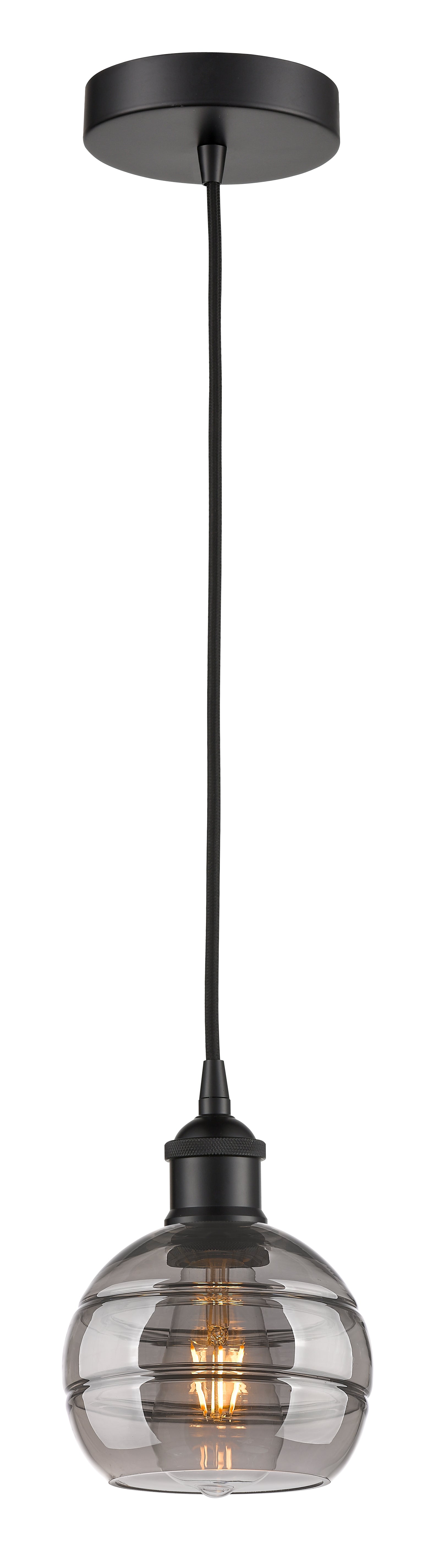 Edison Mini Pendant Antique Brass 5.875 Inch
