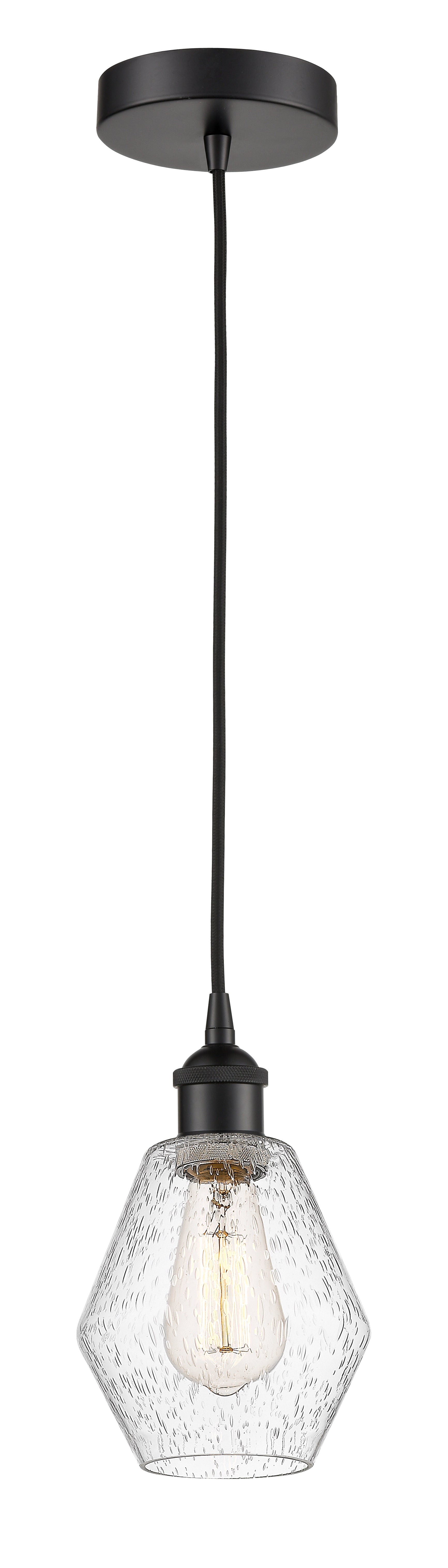 Edison Mini Pendant Antique Brass Finish