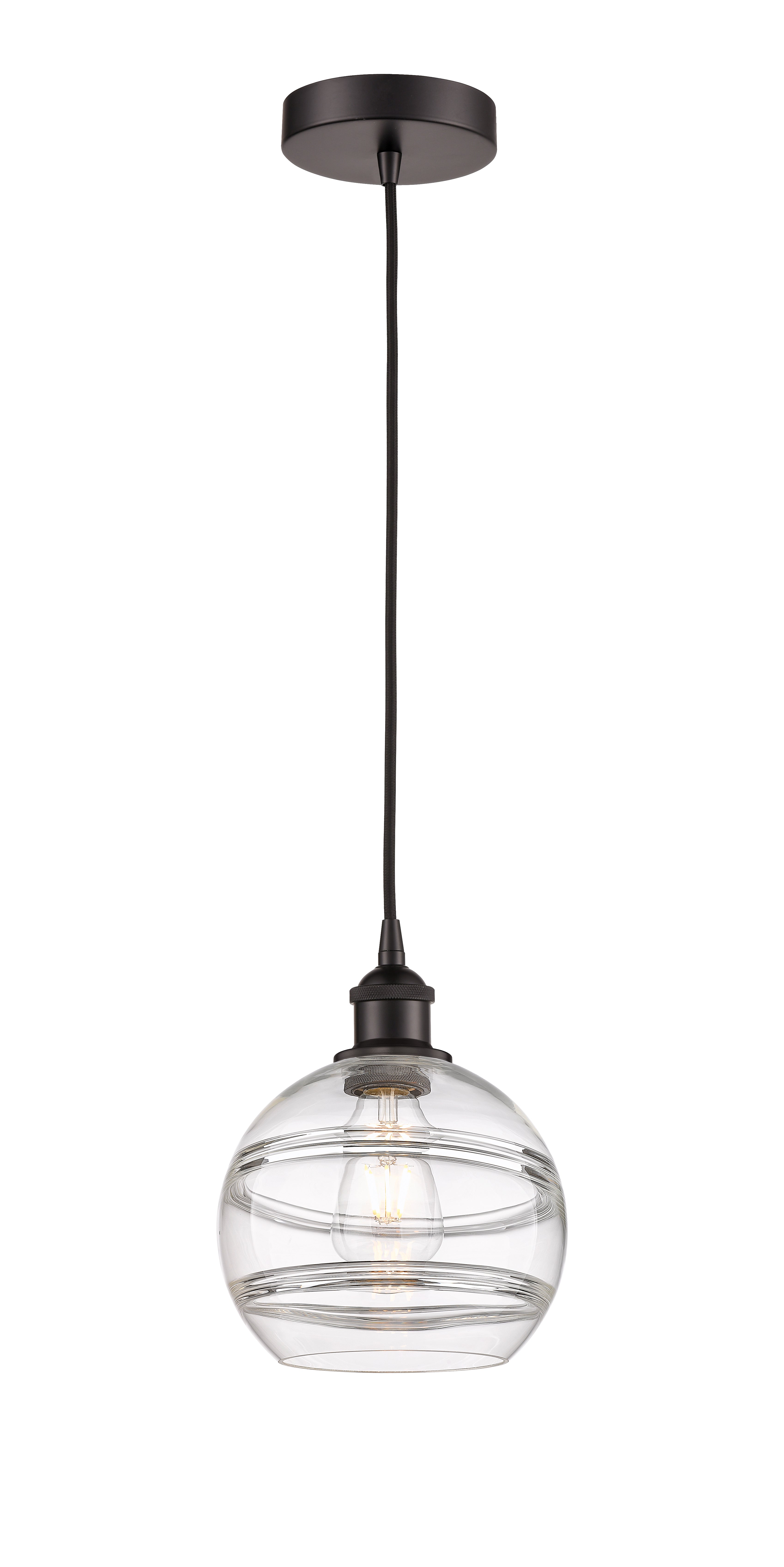 Edison Mini Pendant Antique Brass Cast