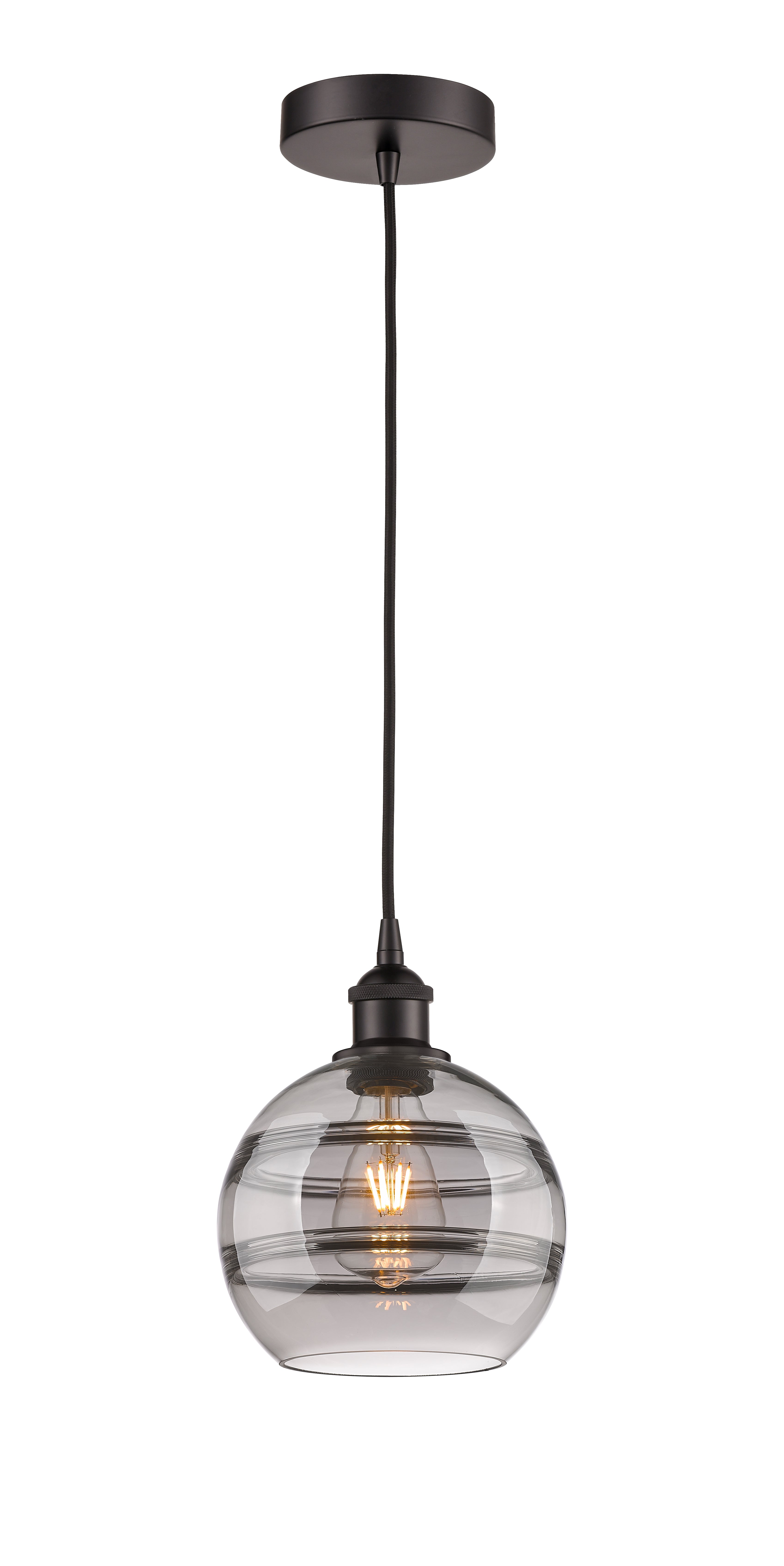 Edison Mini Pendant Antique Brass Cast