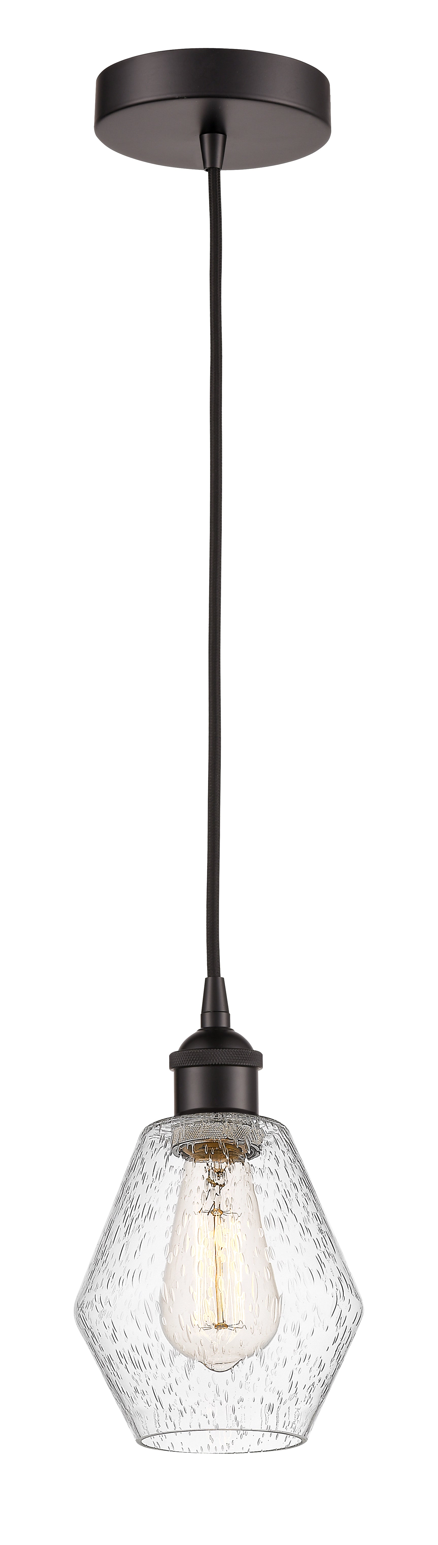 Edison Mini Pendant Antique Brass Dimmable