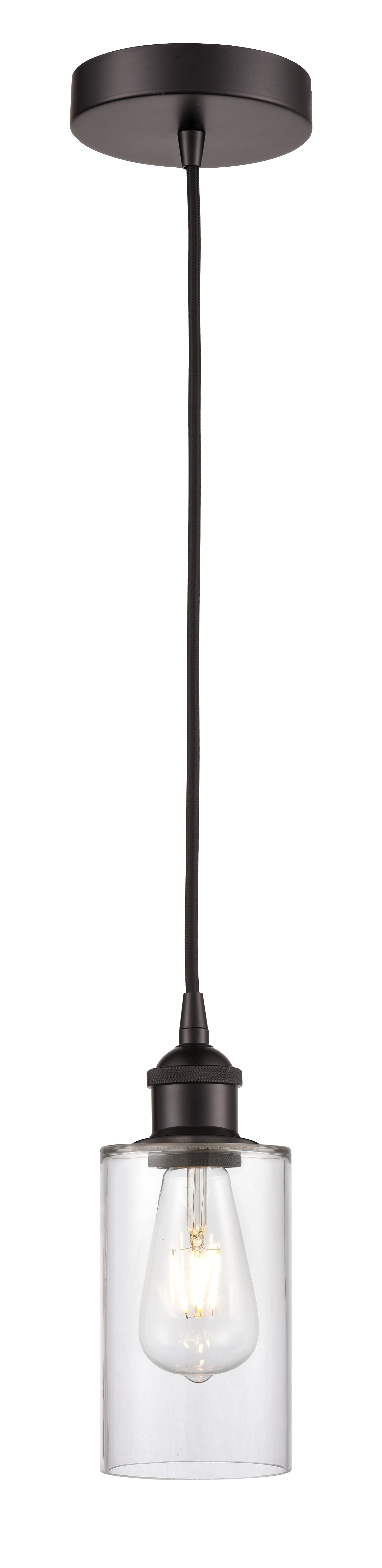 Edison Mini Pendant Cast Brass Antique