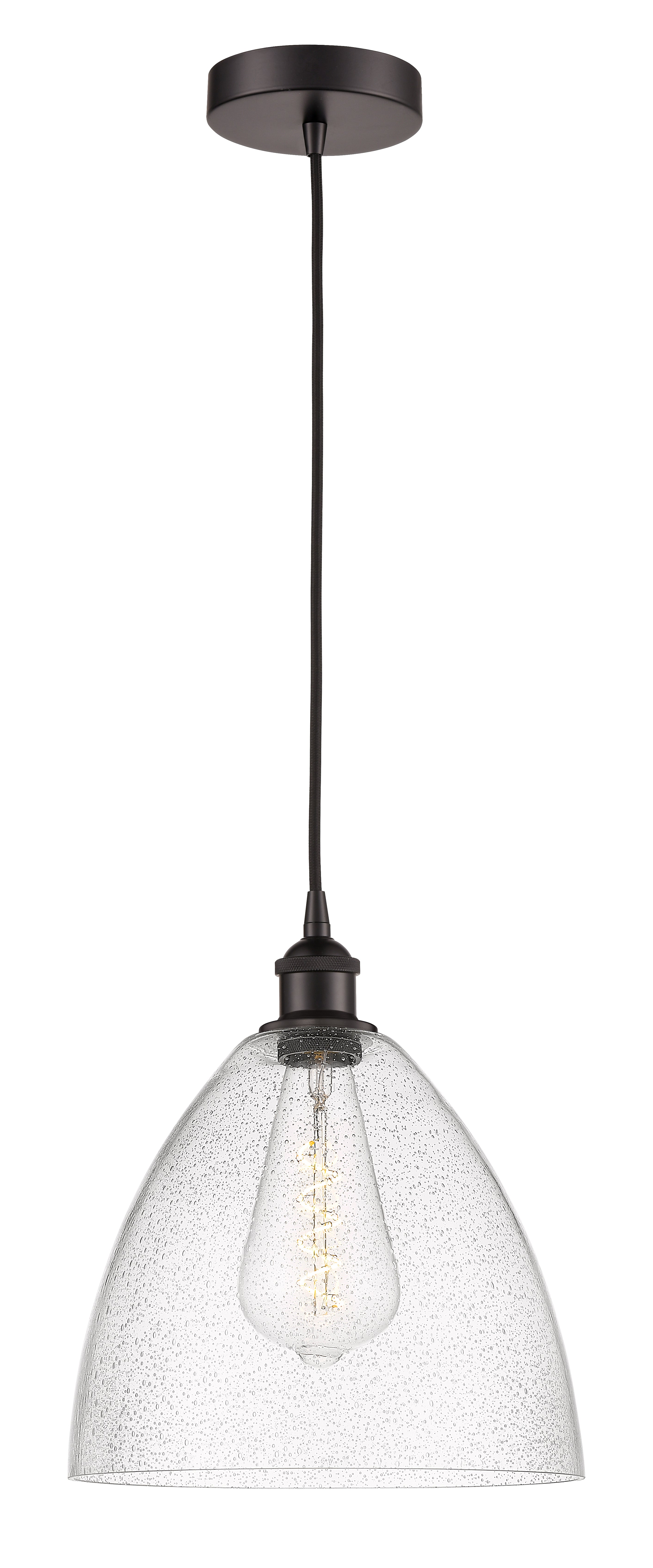 Edison Mini Pendant Antique Brass Finish