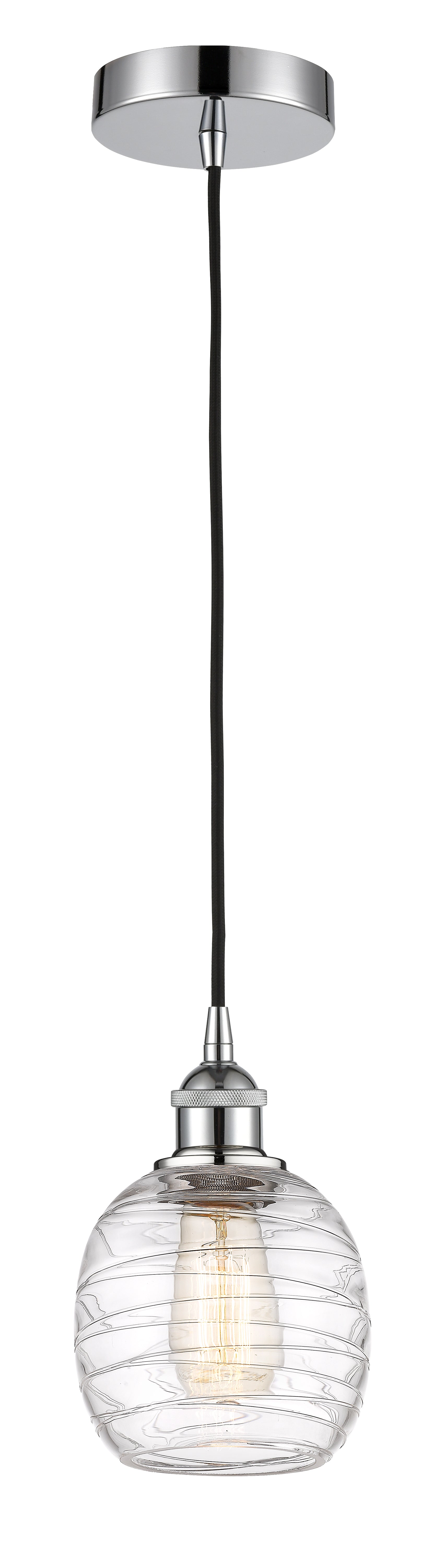Edison Mini Pendant Antique Brass Finish