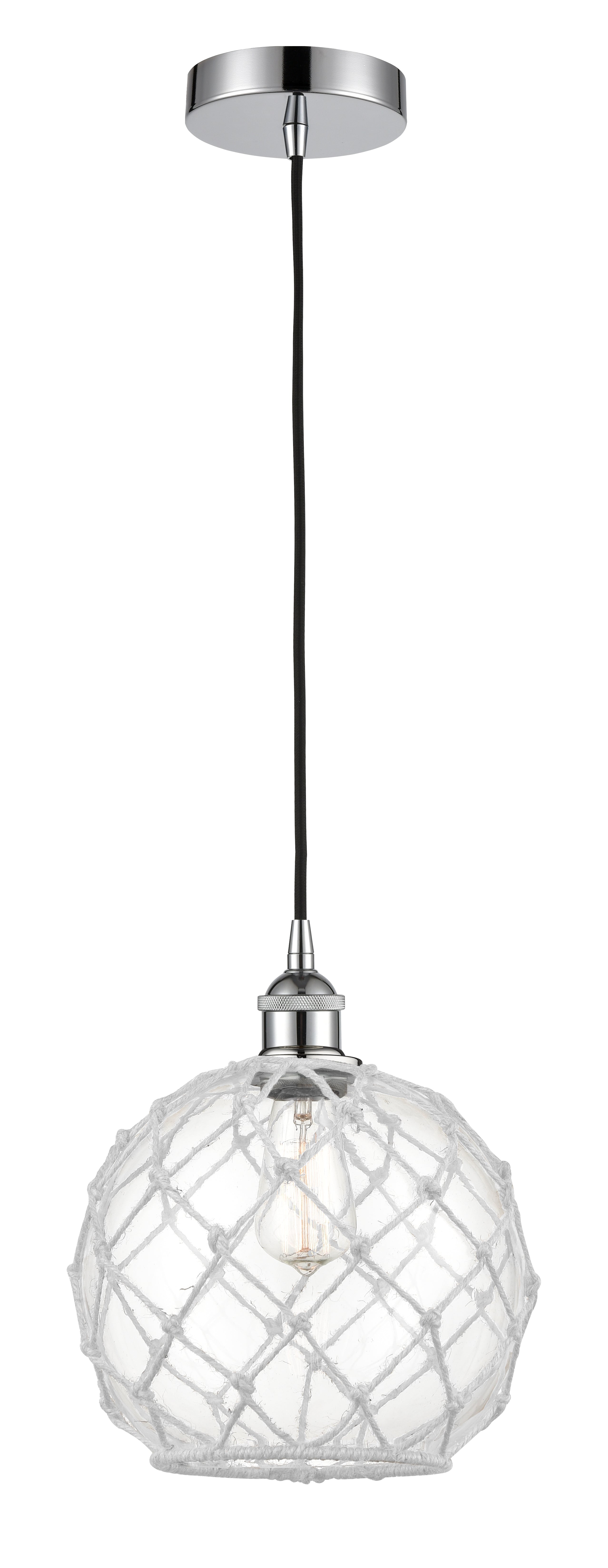 Edison Mini Pendant Antique Brass 10 Inch