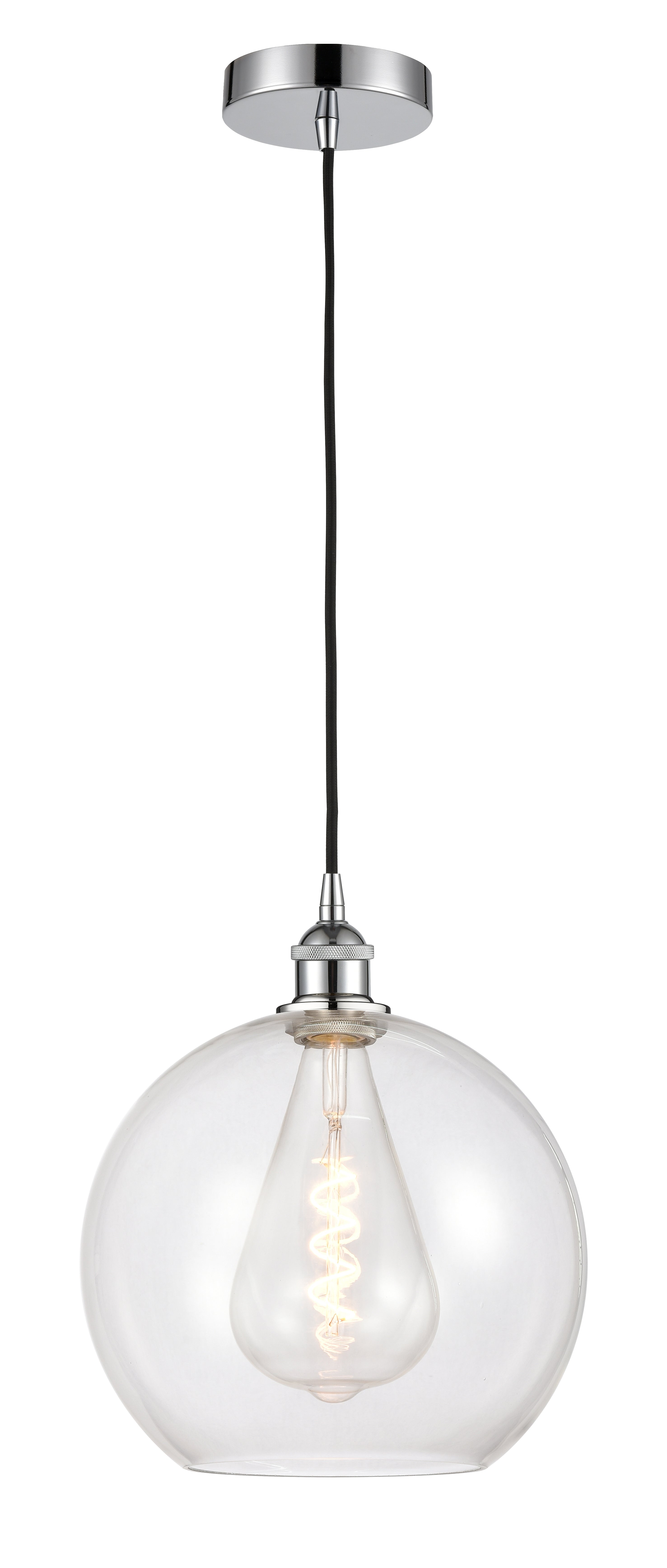 Edison Mini Pendant Antique Brass Finish