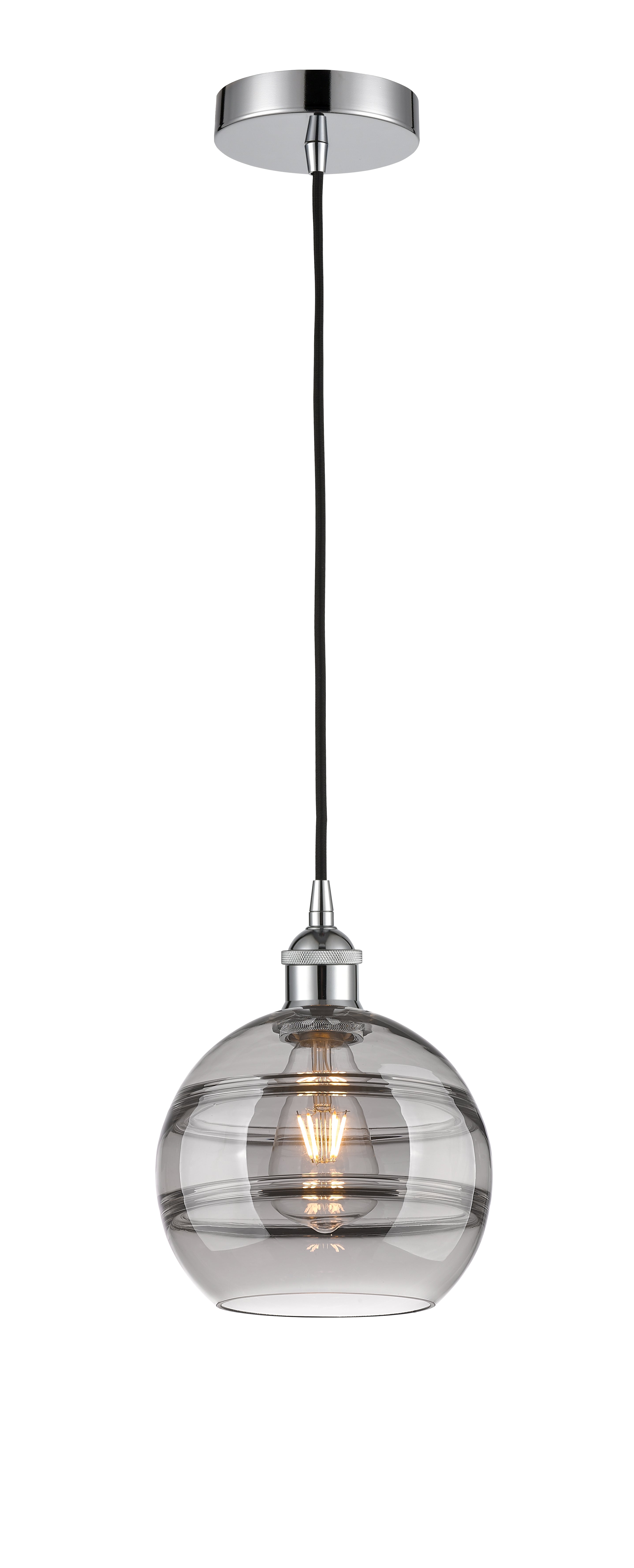 Edison Mini Pendant Antique Brass Cast