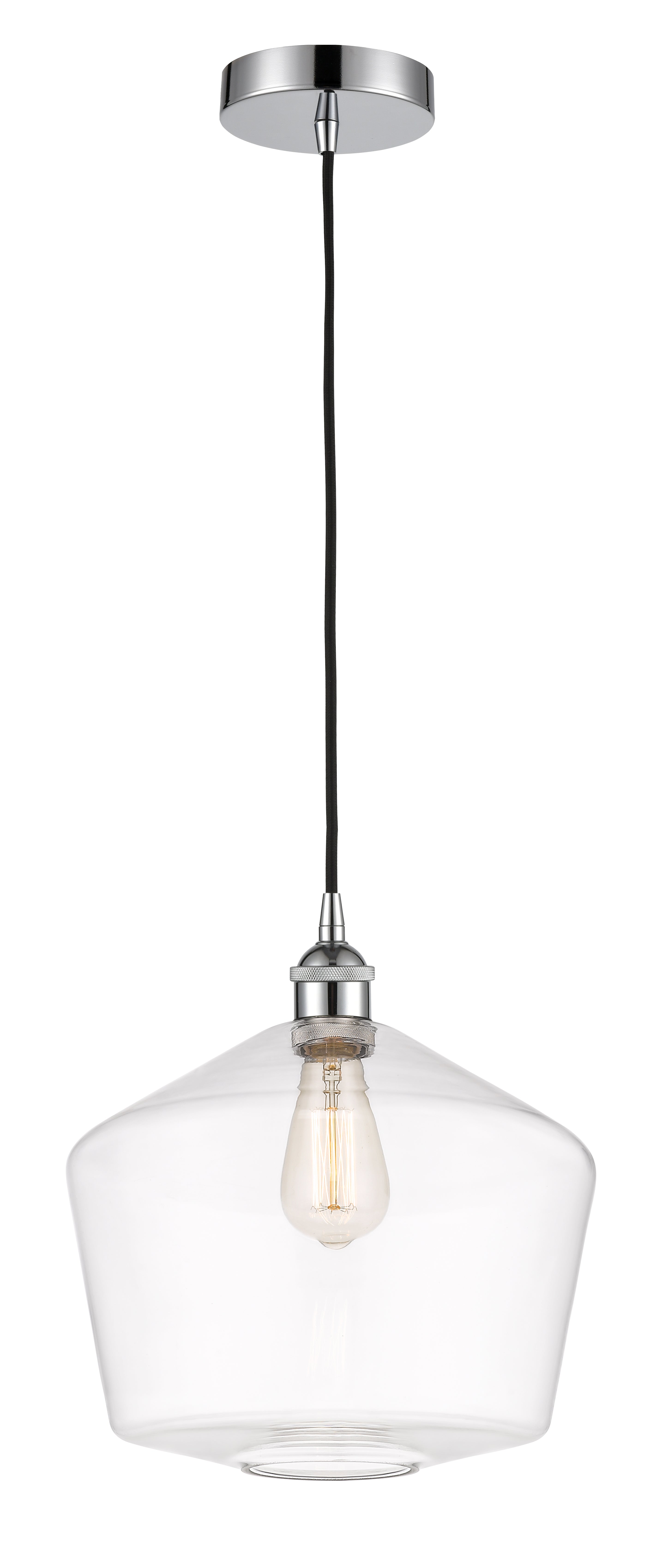 Edison Mini Pendant Cast Brass 13 Inch
