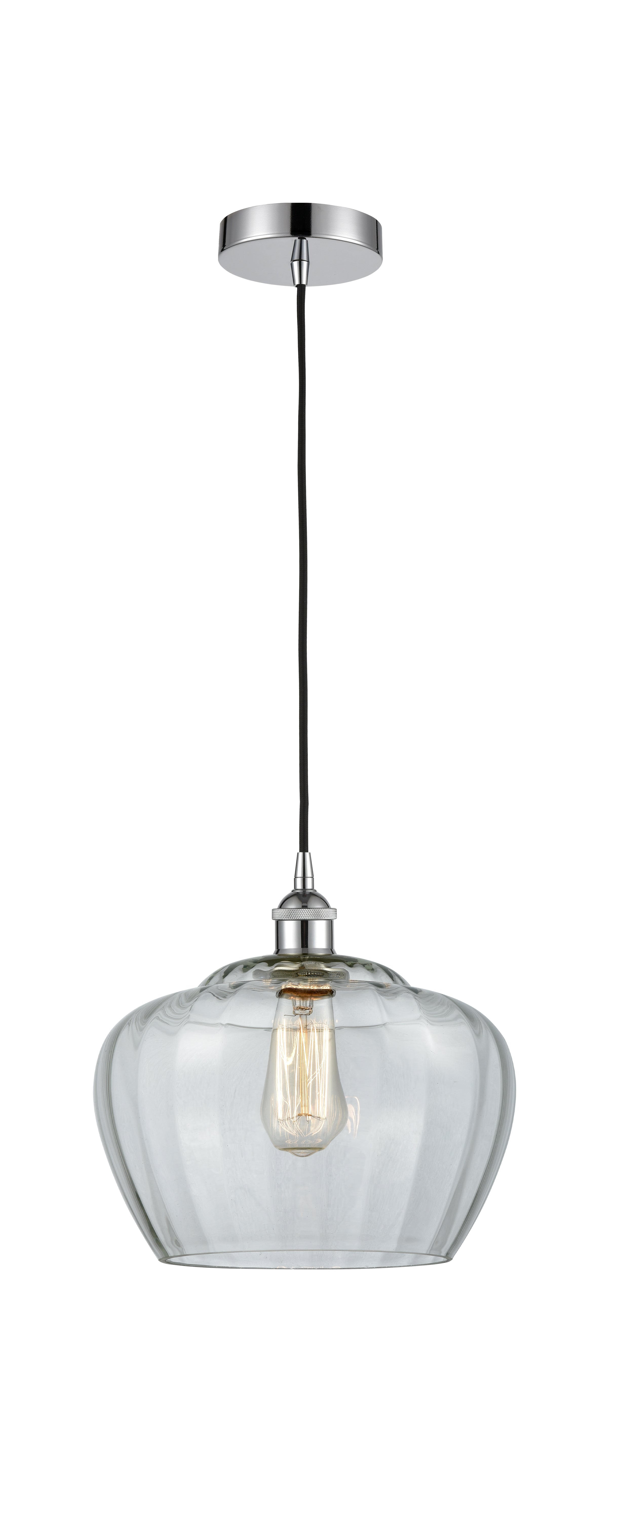 Edison Mini Pendant Antique Brass Cast