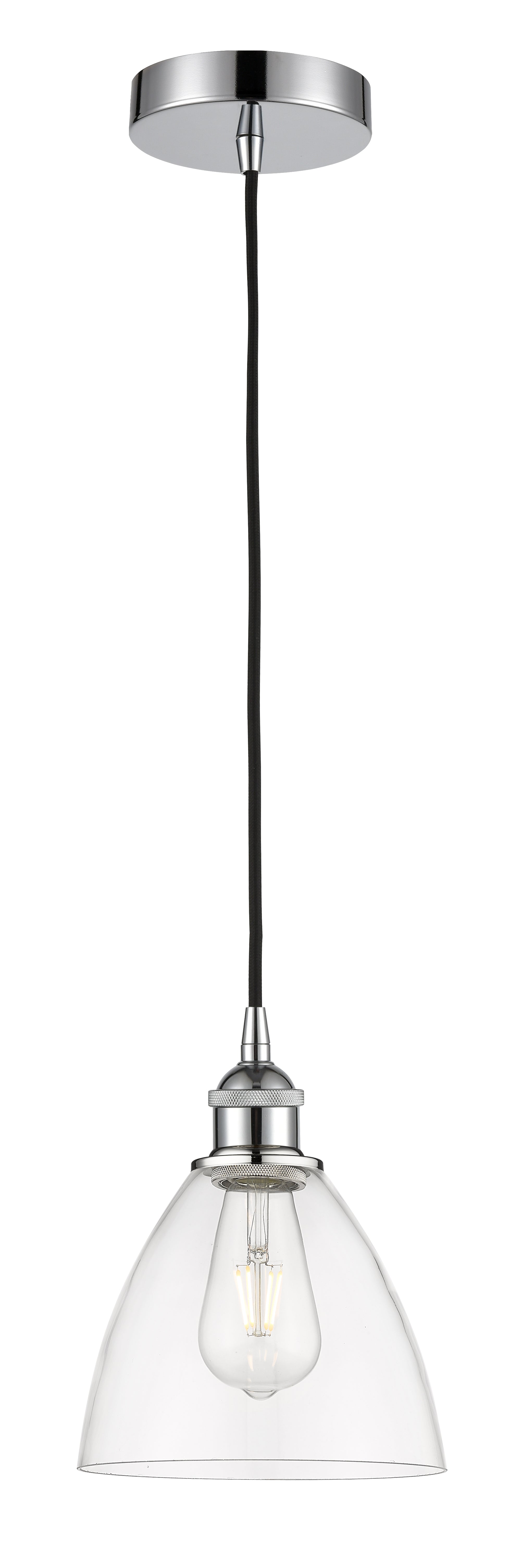Edison Mini Pendant Antique Brass Finish