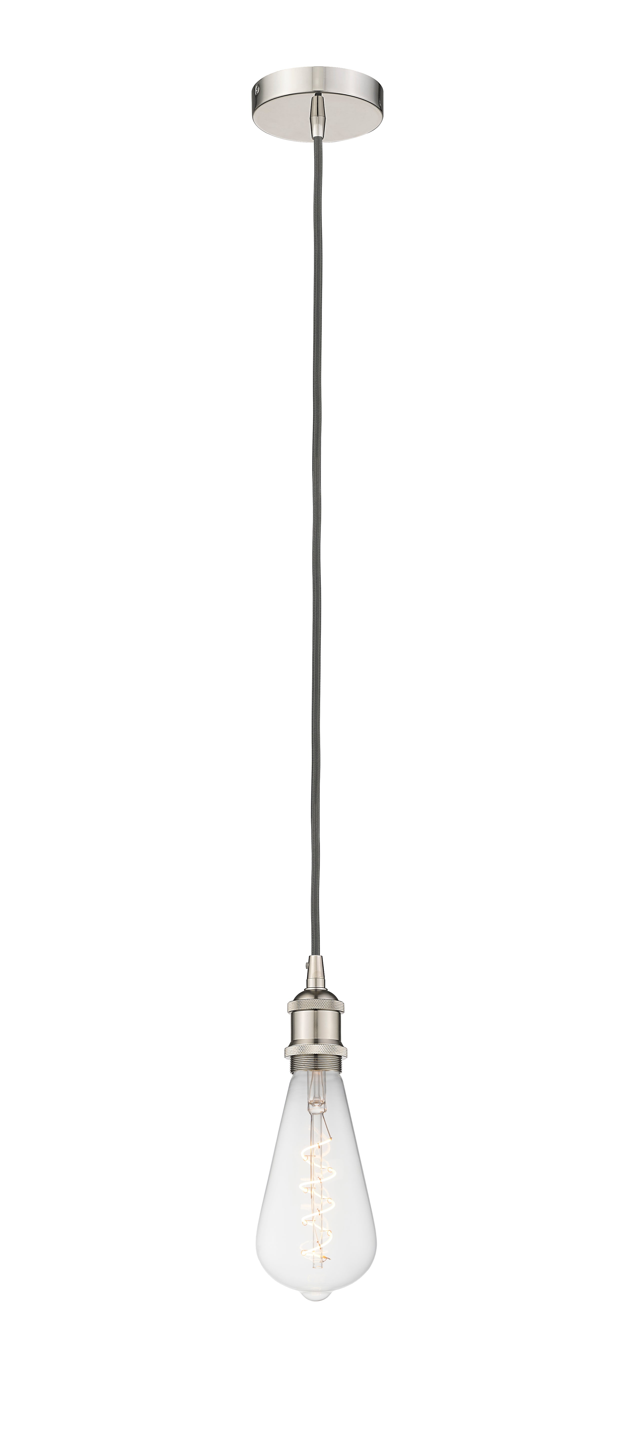 Edison Mini Pendant Antique Copper Steel