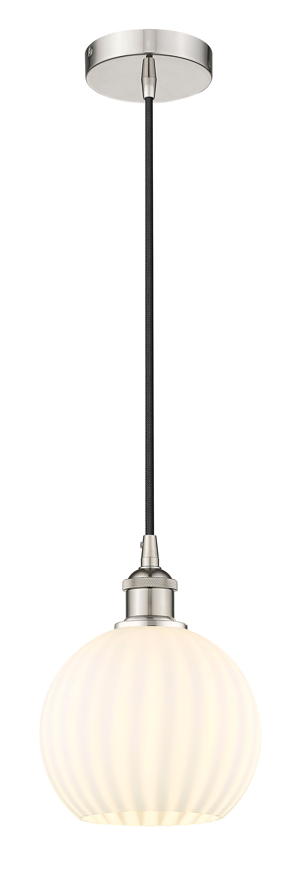 Edison Mini Pendant Cast Brass 8 Inch