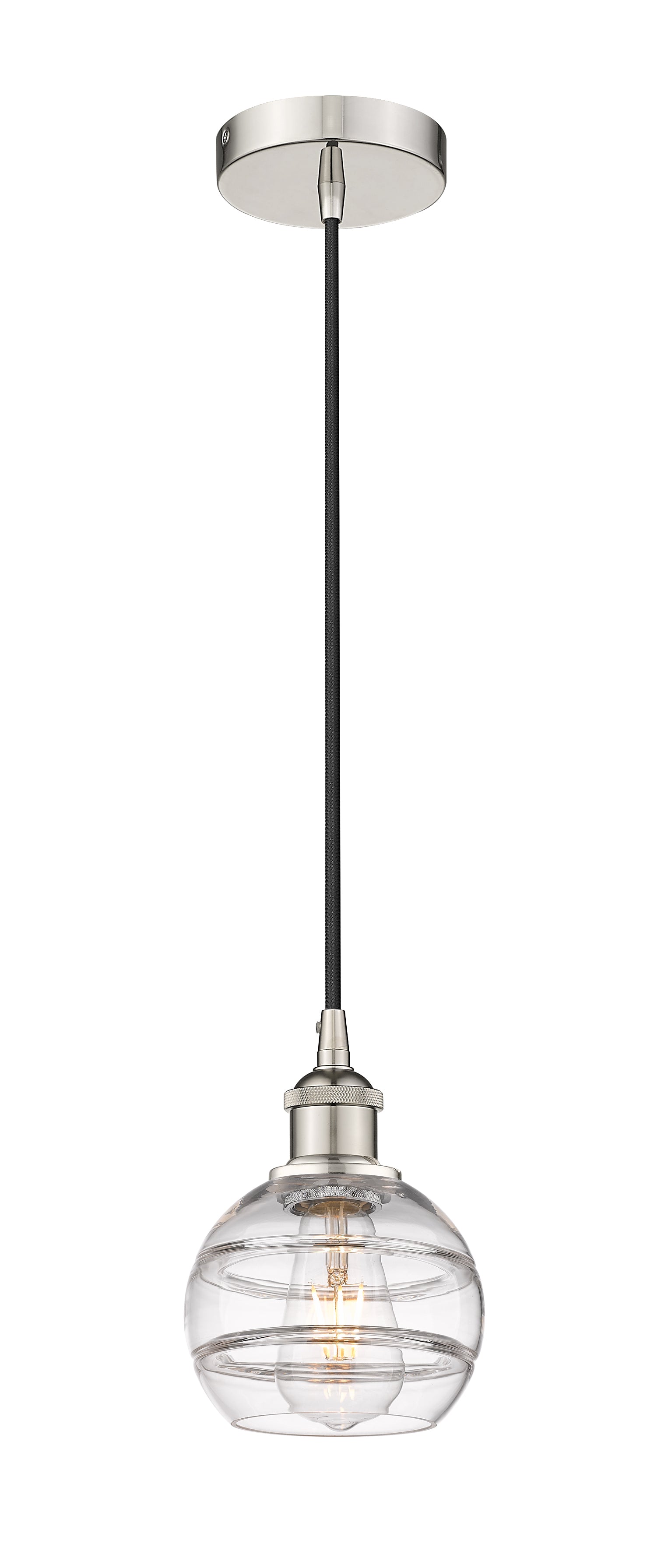 Edison Mini Pendant Antique Brass 5.875 Inch