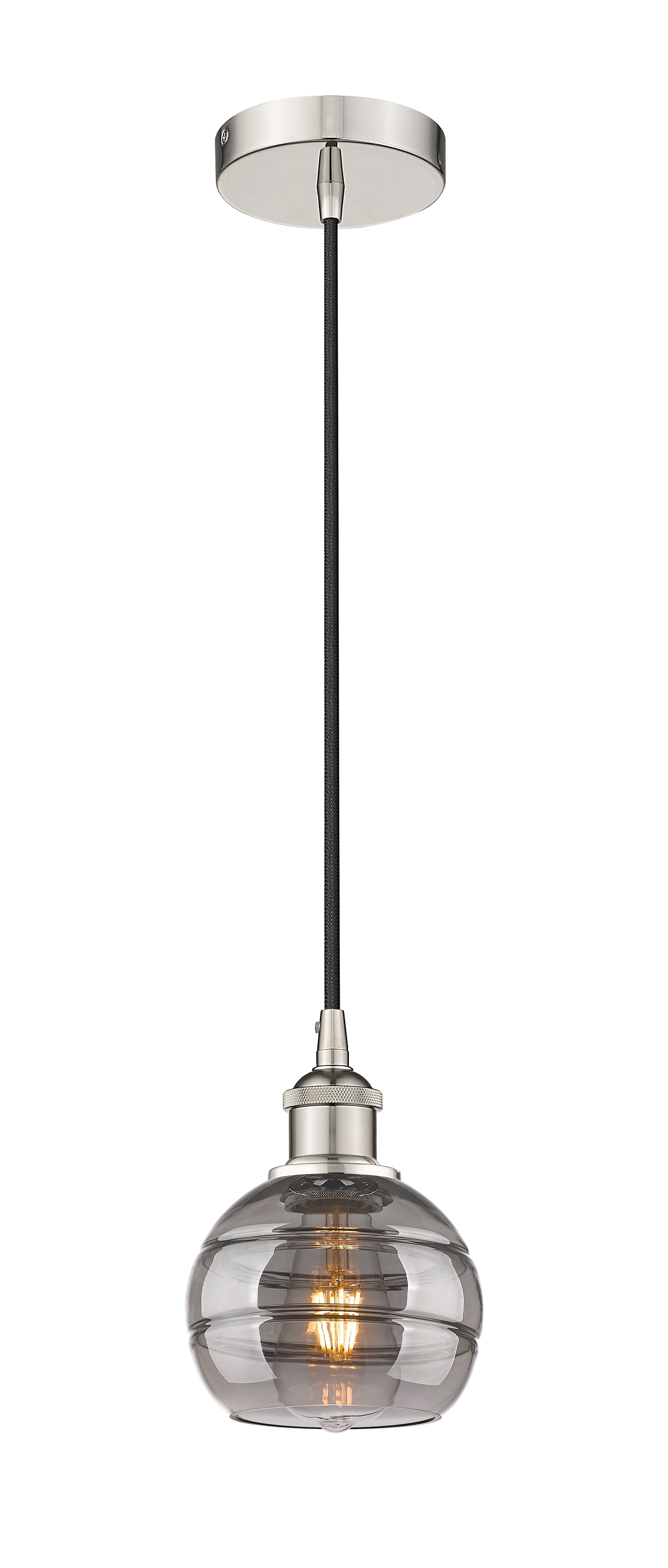 Edison Mini Pendant Antique Brass 5.875 Inch