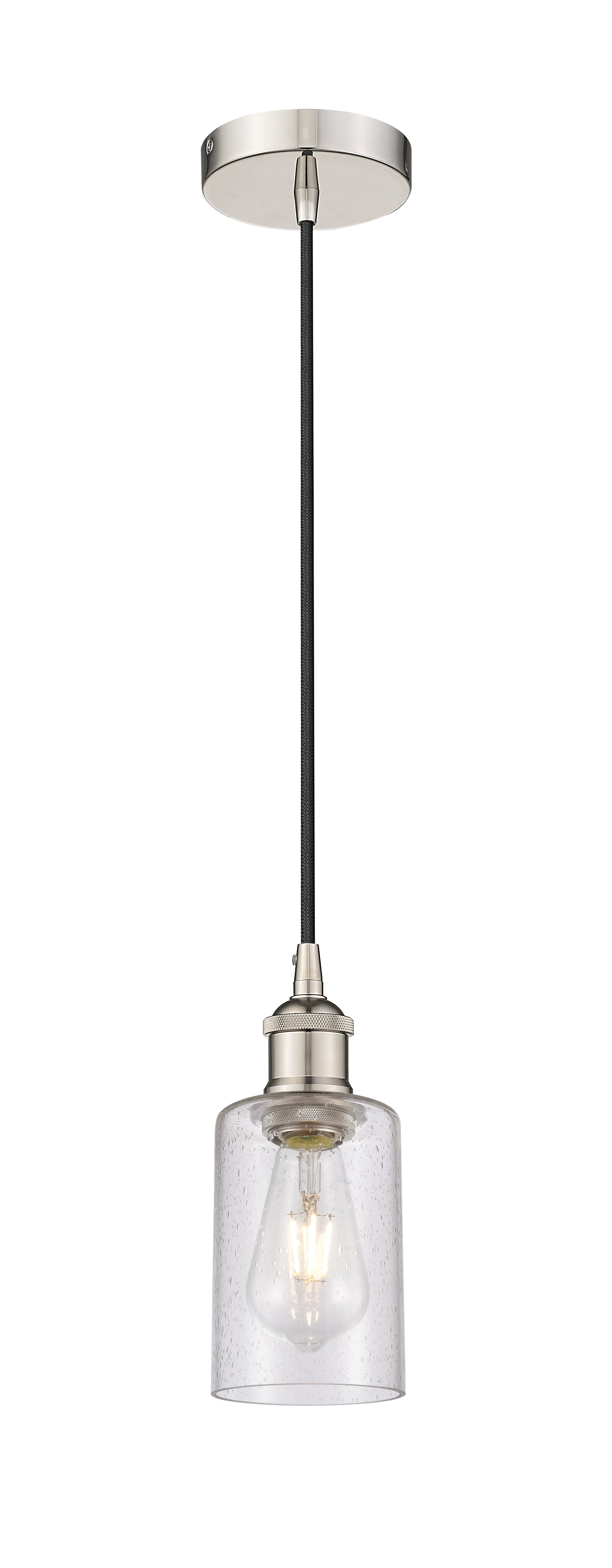 Edison Mini Pendant Cast Brass Antique