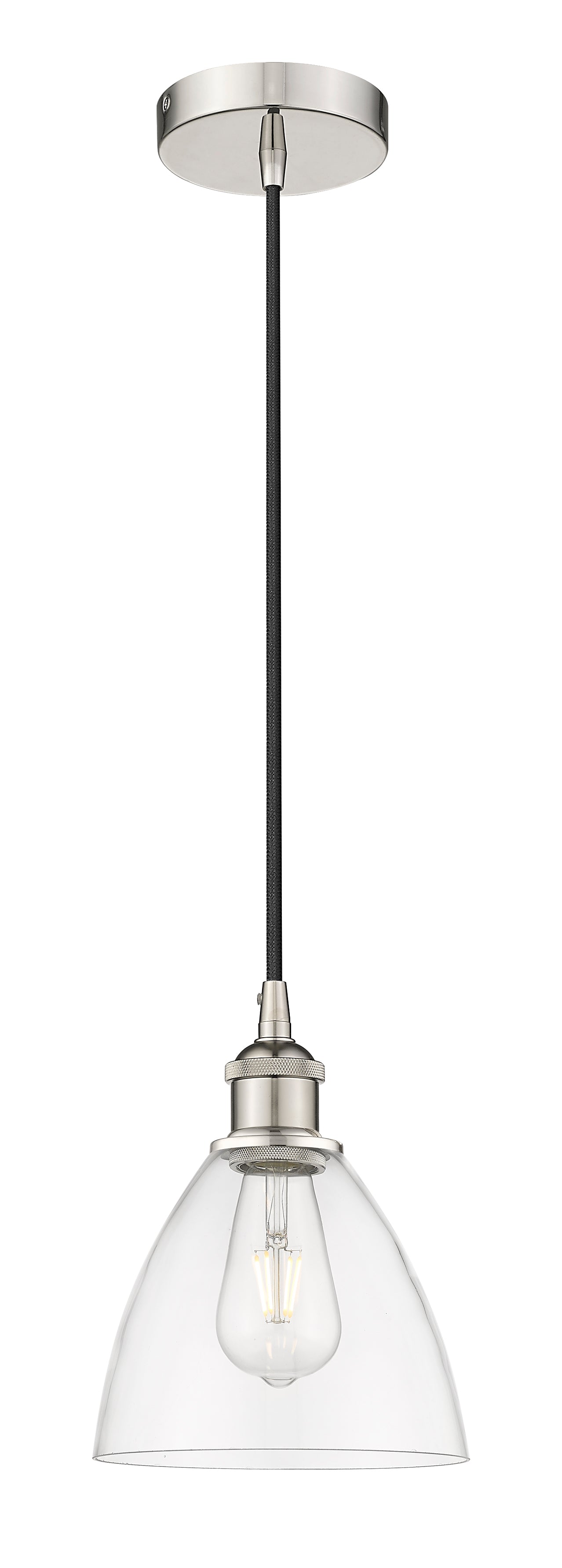 Edison Mini Pendant Antique Brass Cast
