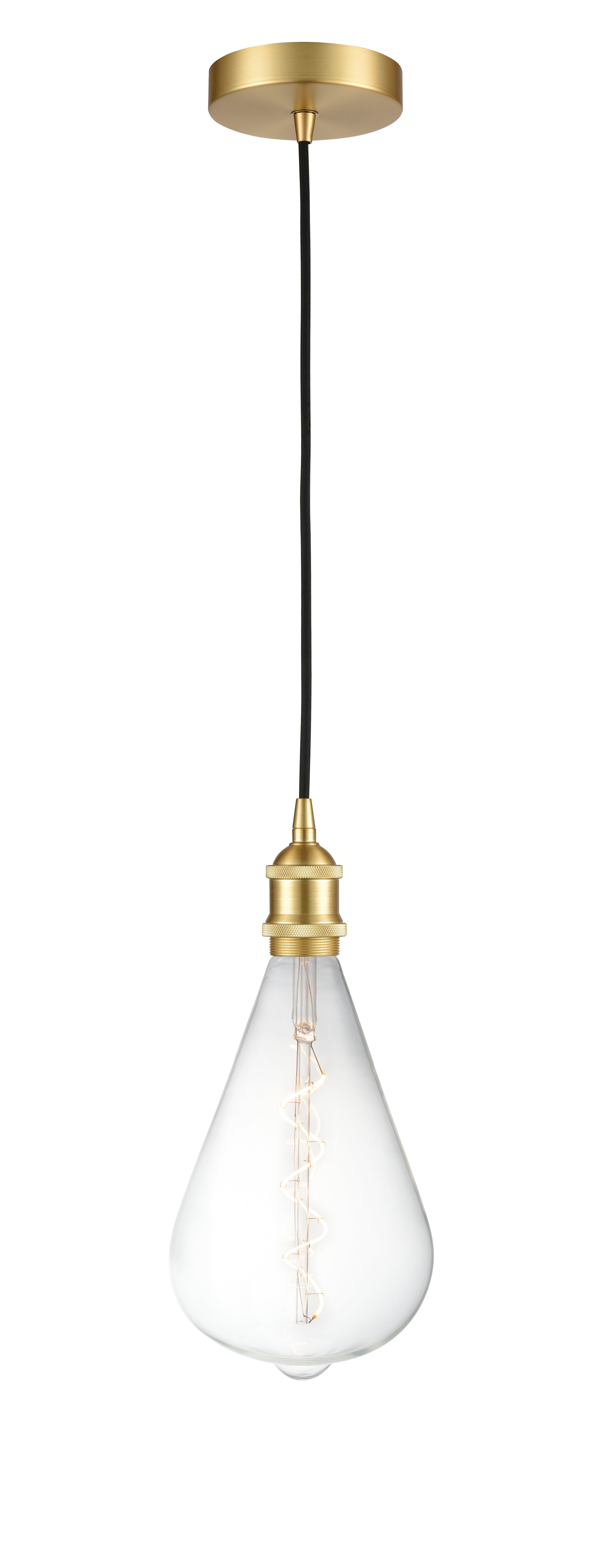Edison Mini Pendant Antique Copper Finish