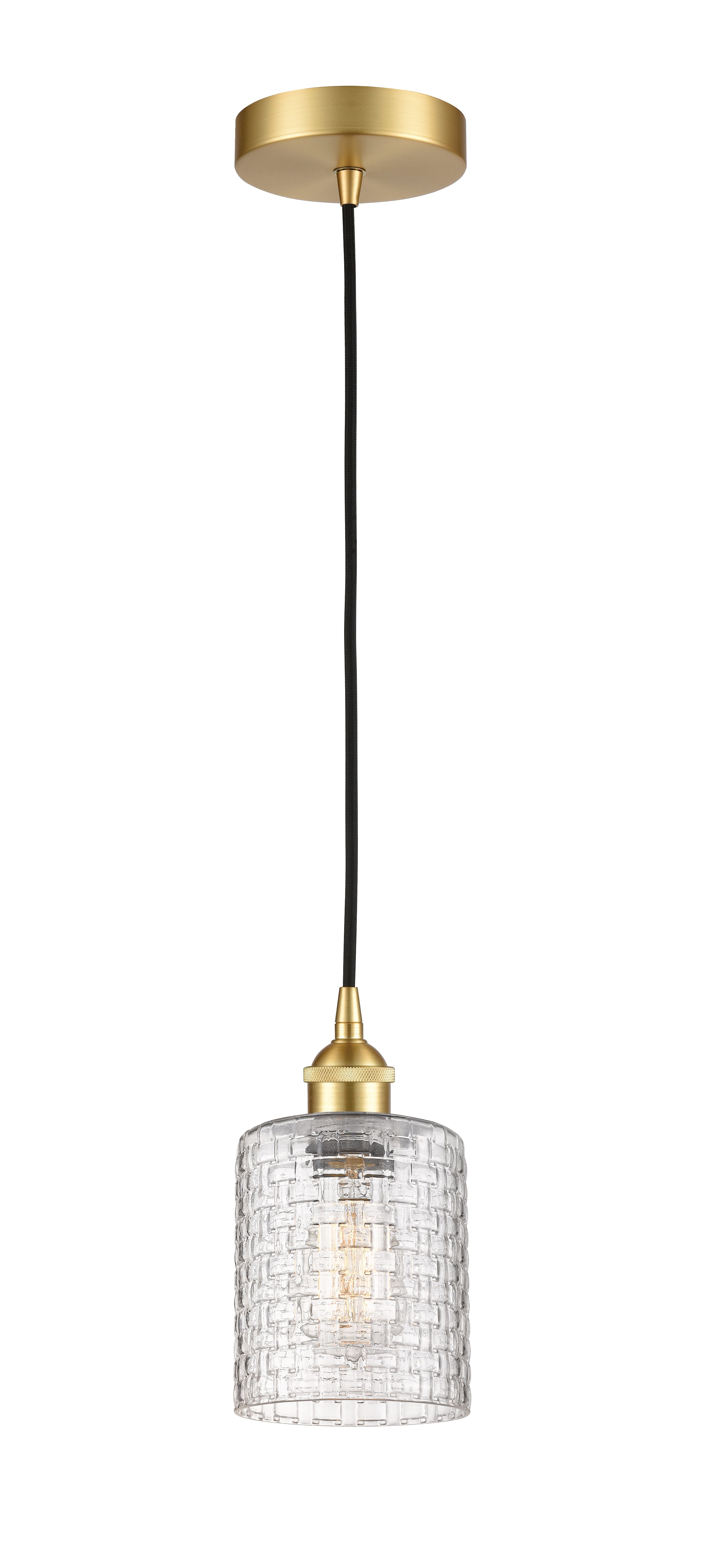 Edison Mini Pendant Antique Brass Finish