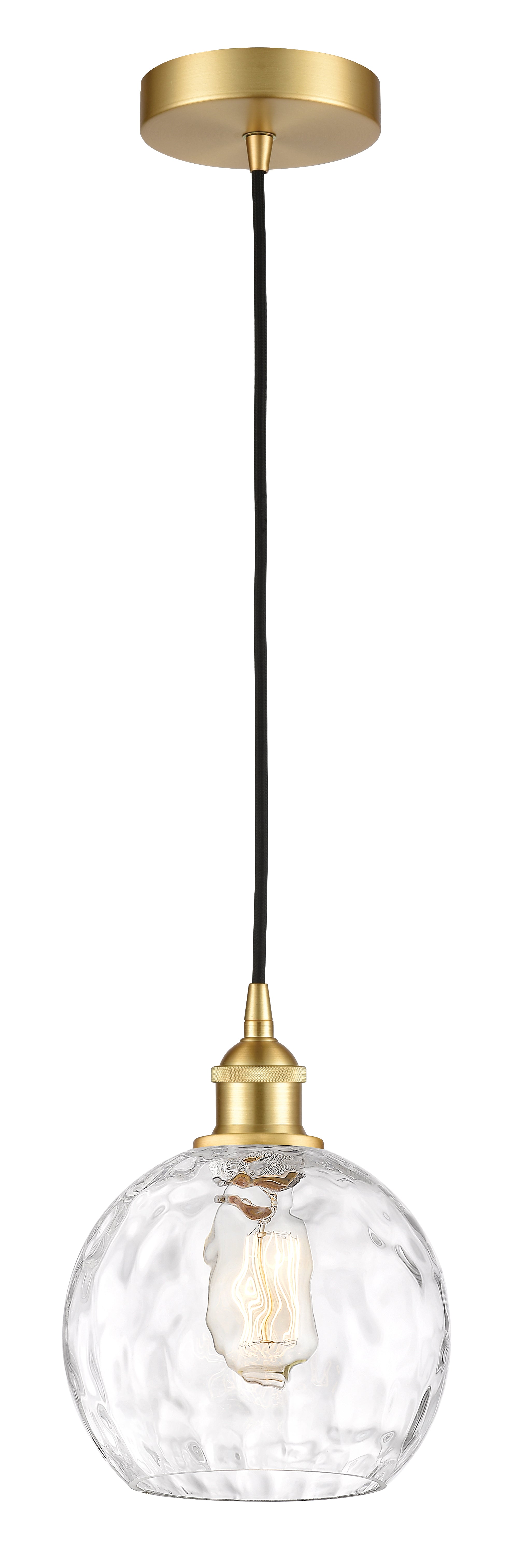 Edison Mini Pendant Antique Brass Finish