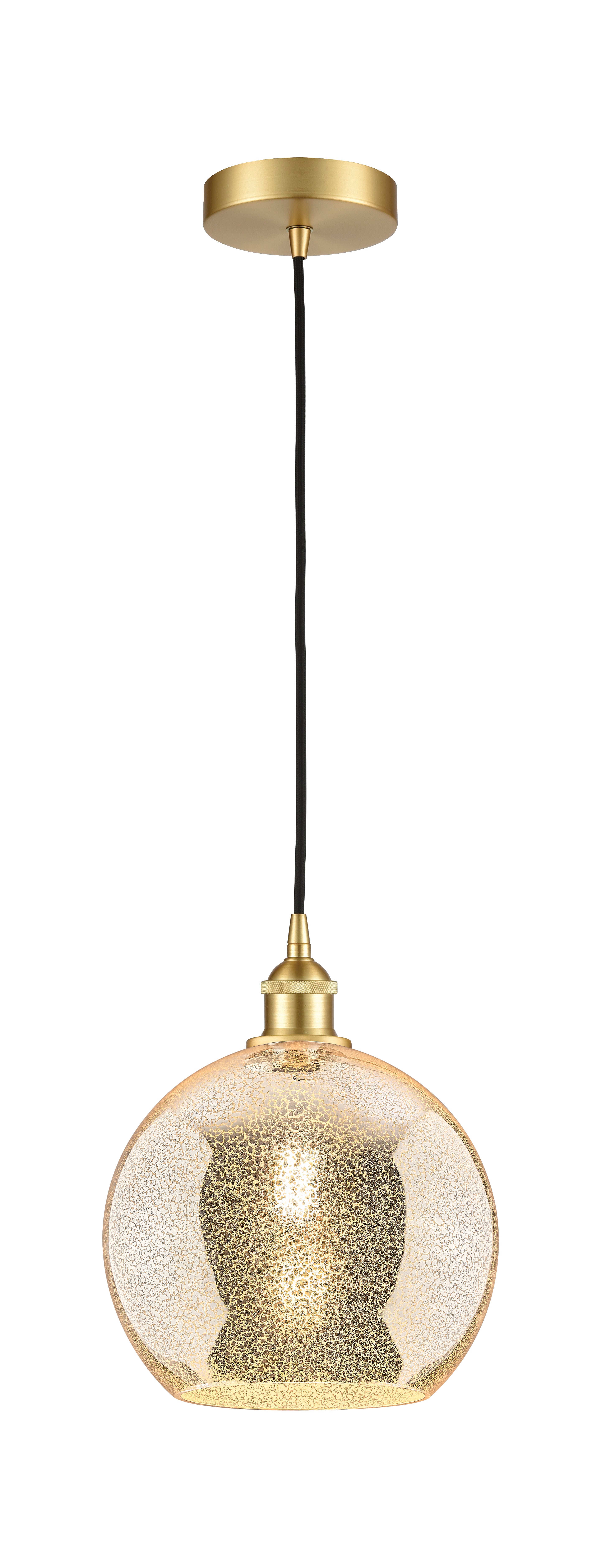 Edison Mini Pendant Antique Brass Finish