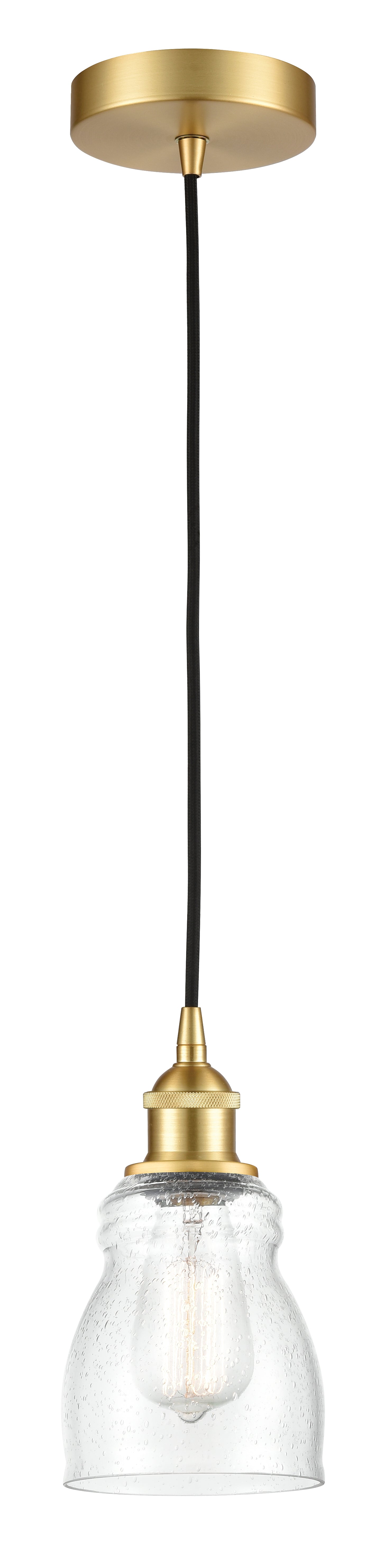 Edison Mini Pendant Antique Brass Finish