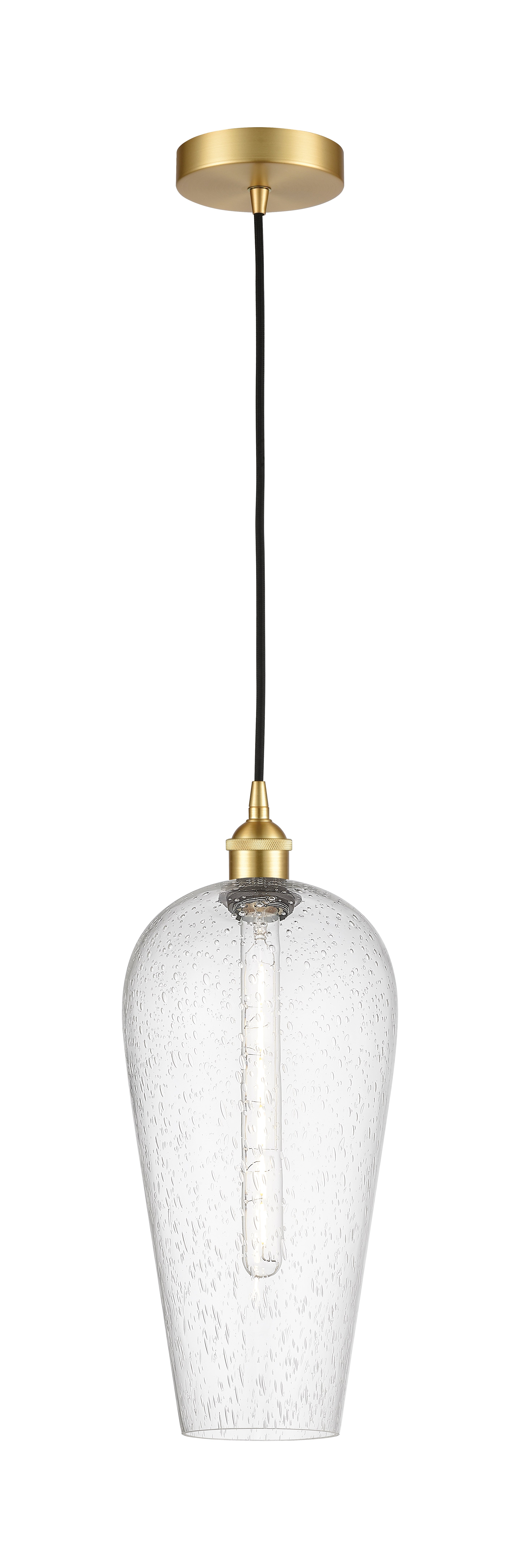 Edison Mini Pendant Antique Brass Finish