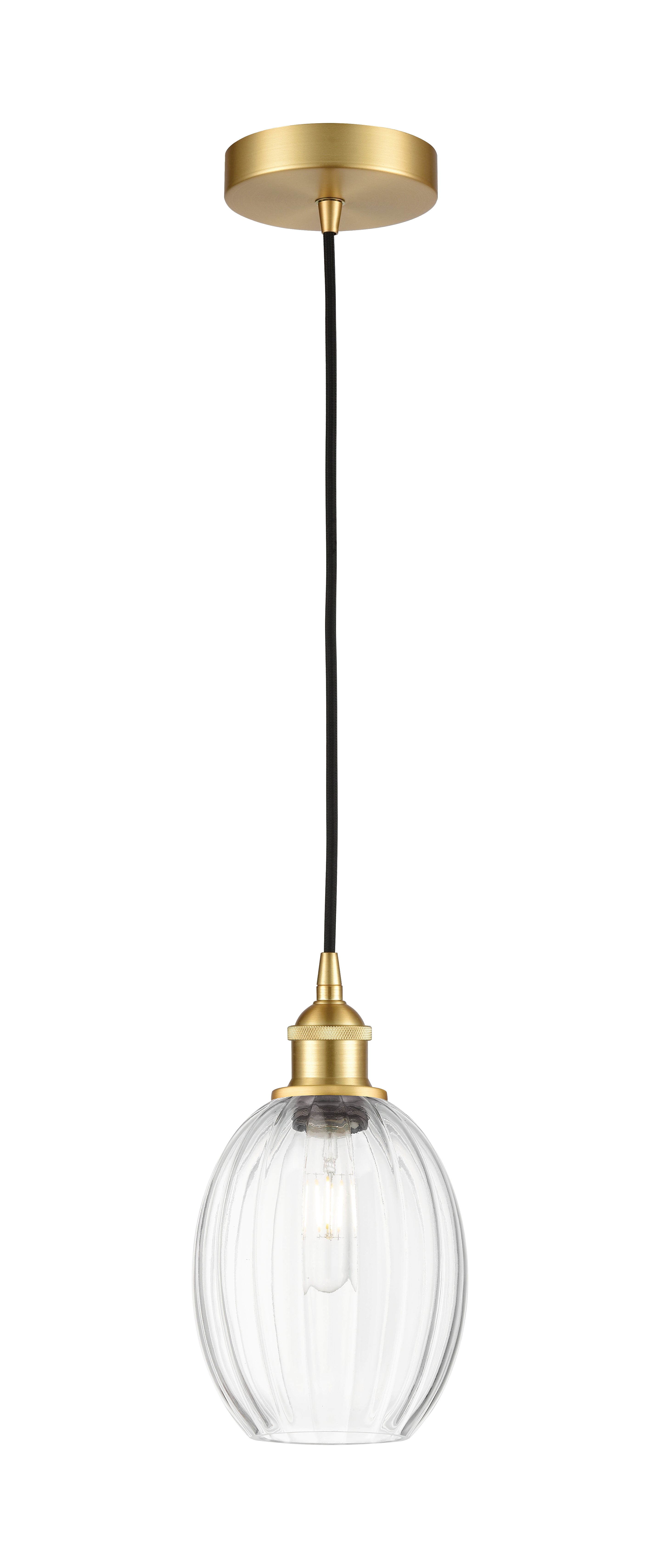 Edison Mini Pendant Antique Brass Finish