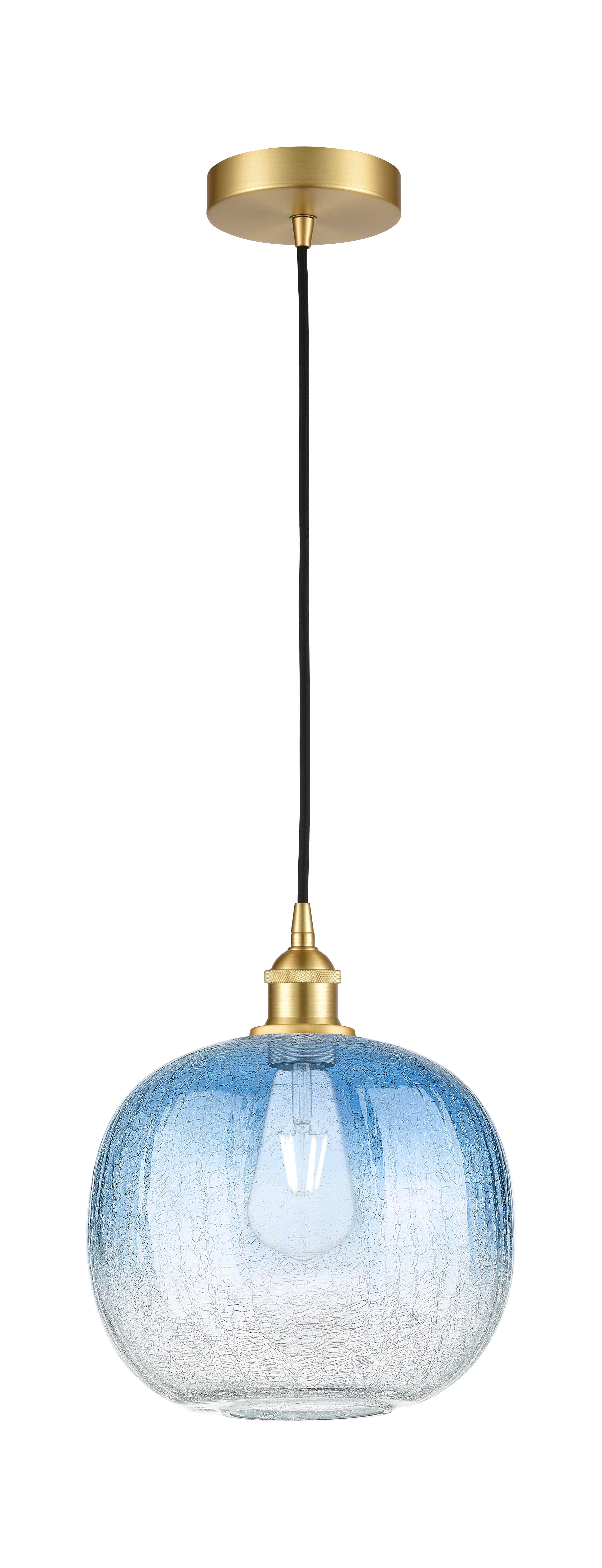 Edison Mini Pendant Antique Brass Finish