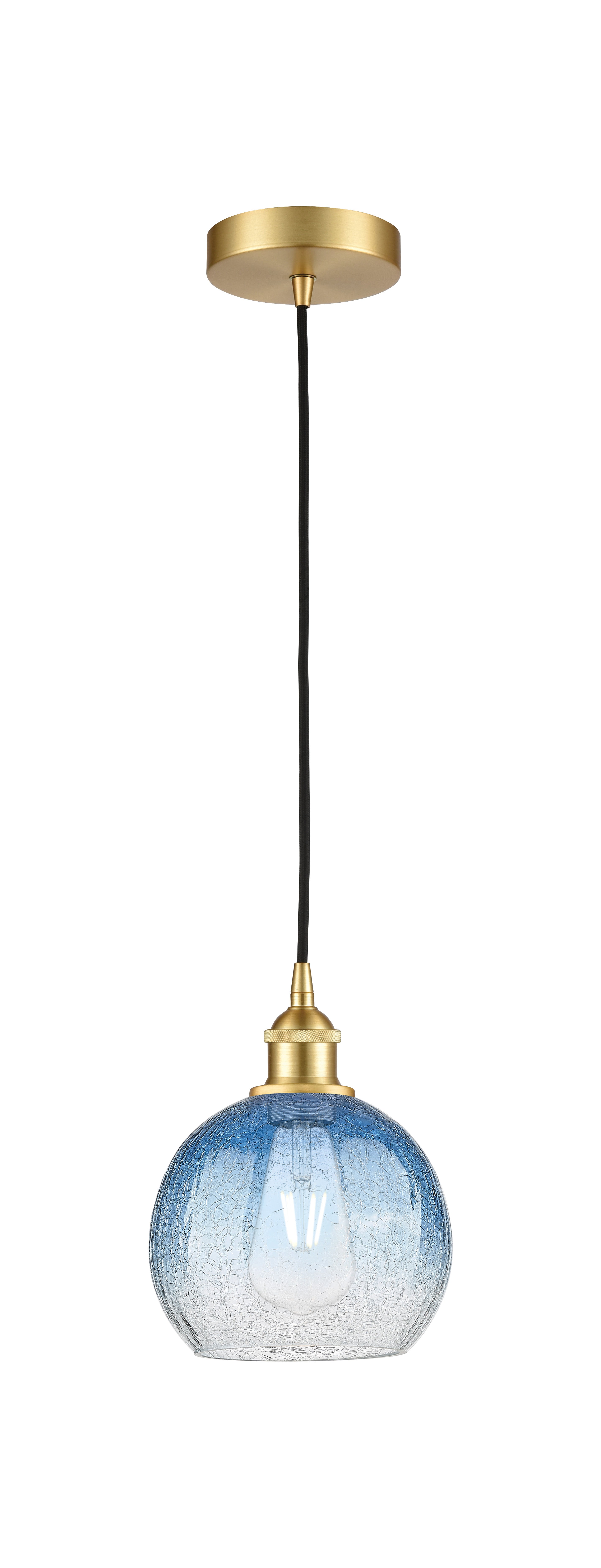 Edison Mini Pendant Antique Brass Finish