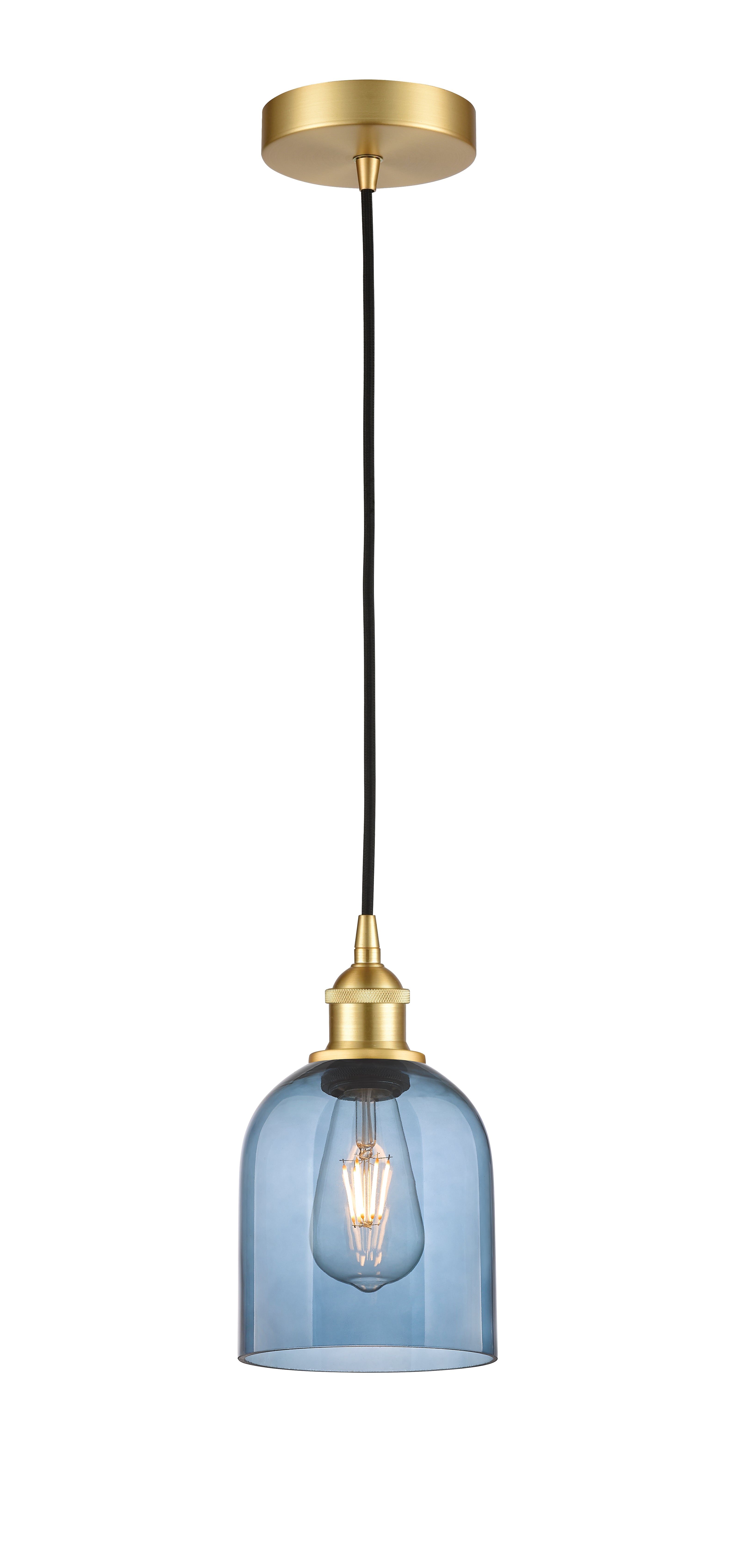 Edison Mini Pendant Antique Brass Finish