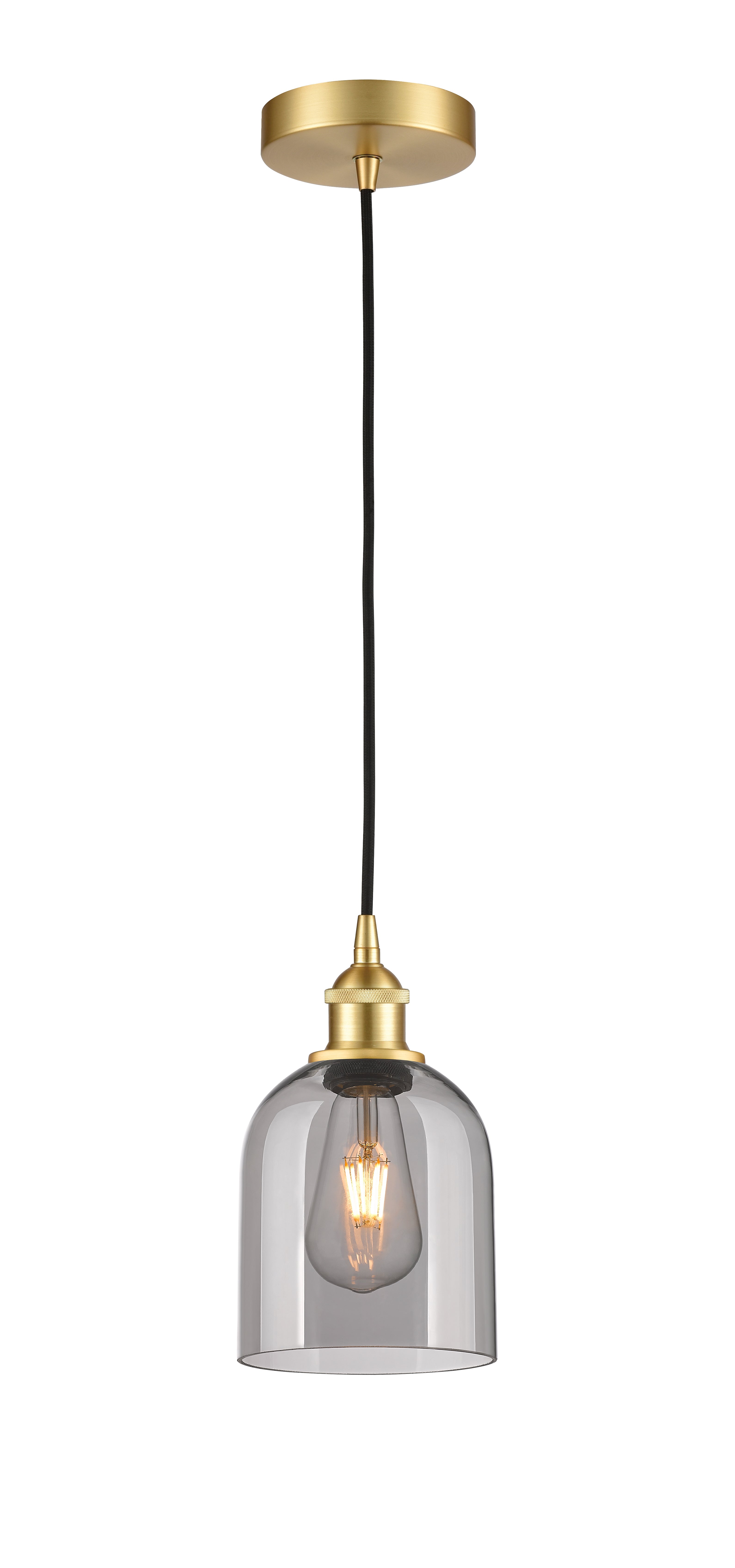 Edison Mini Pendant Antique Brass Finish